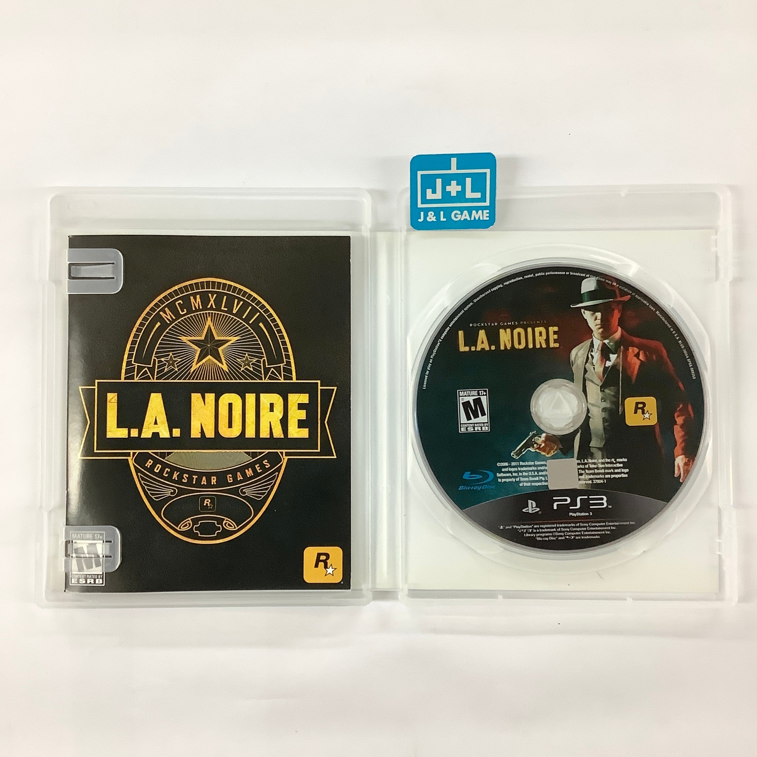 L.A. Noire - (PS3) PlayStation 3 [Pre-Owned] Video Games Rockstar Games   