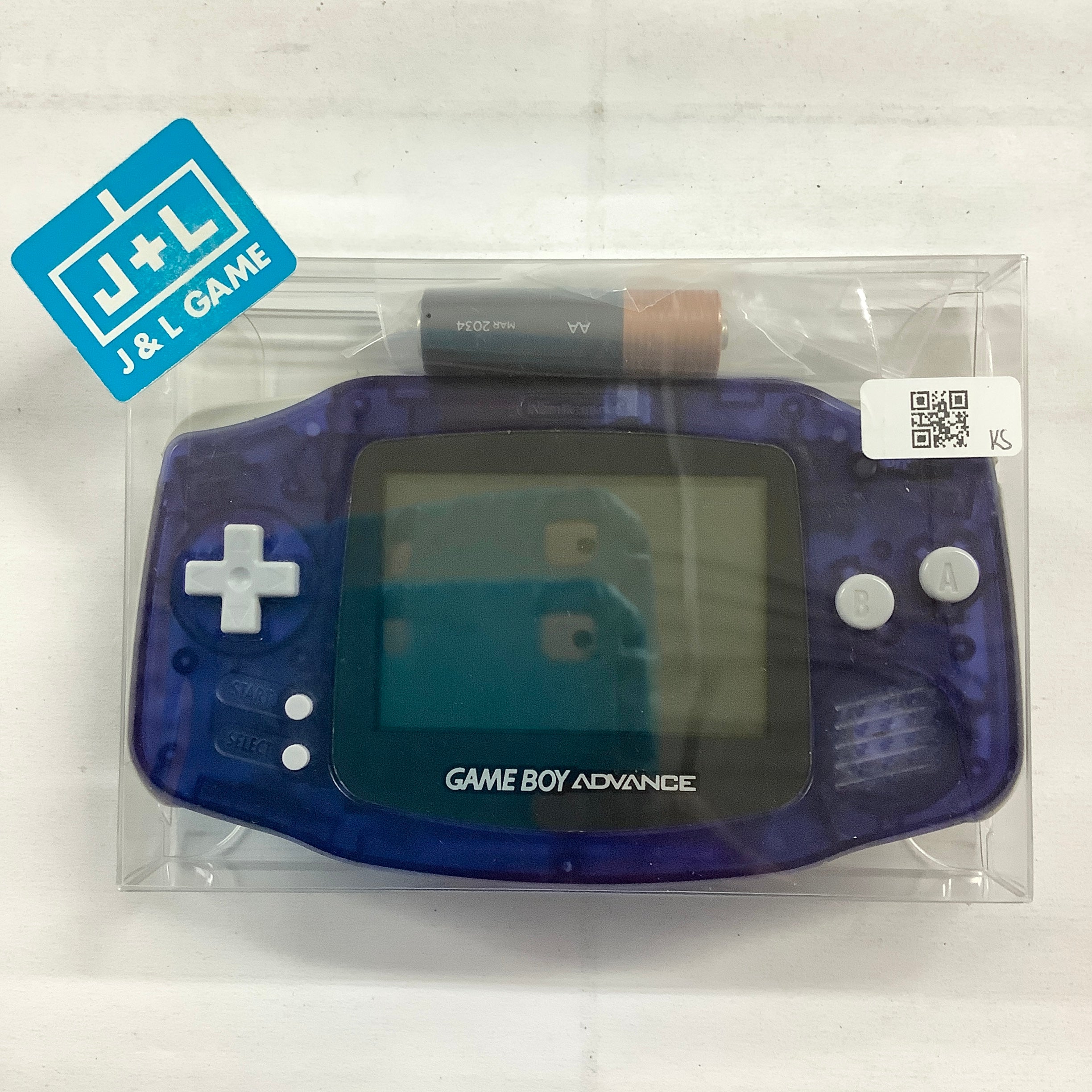Nintendo Game Boy Advance Console (Clear Dark Blue) - (GBA) Game Boy Advance [Pre-Owned] Consoles Nintendo   