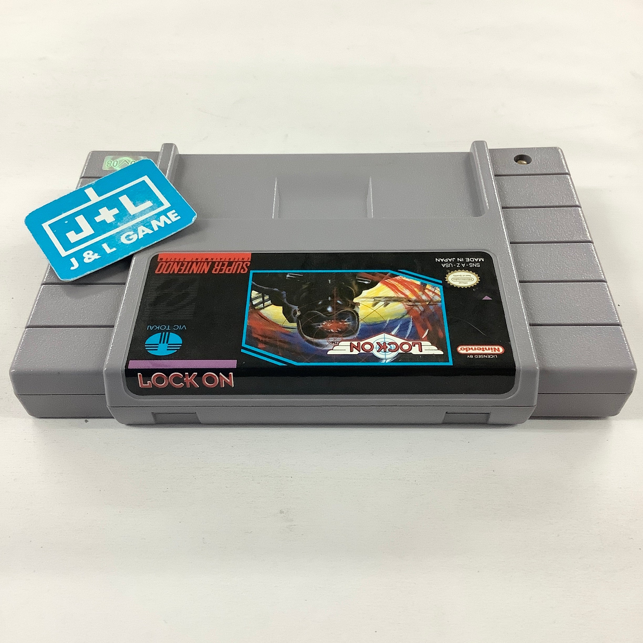 Lock On - (SNES) Super Nintendo [Pre-Owned] Video Games Vic Tokai   