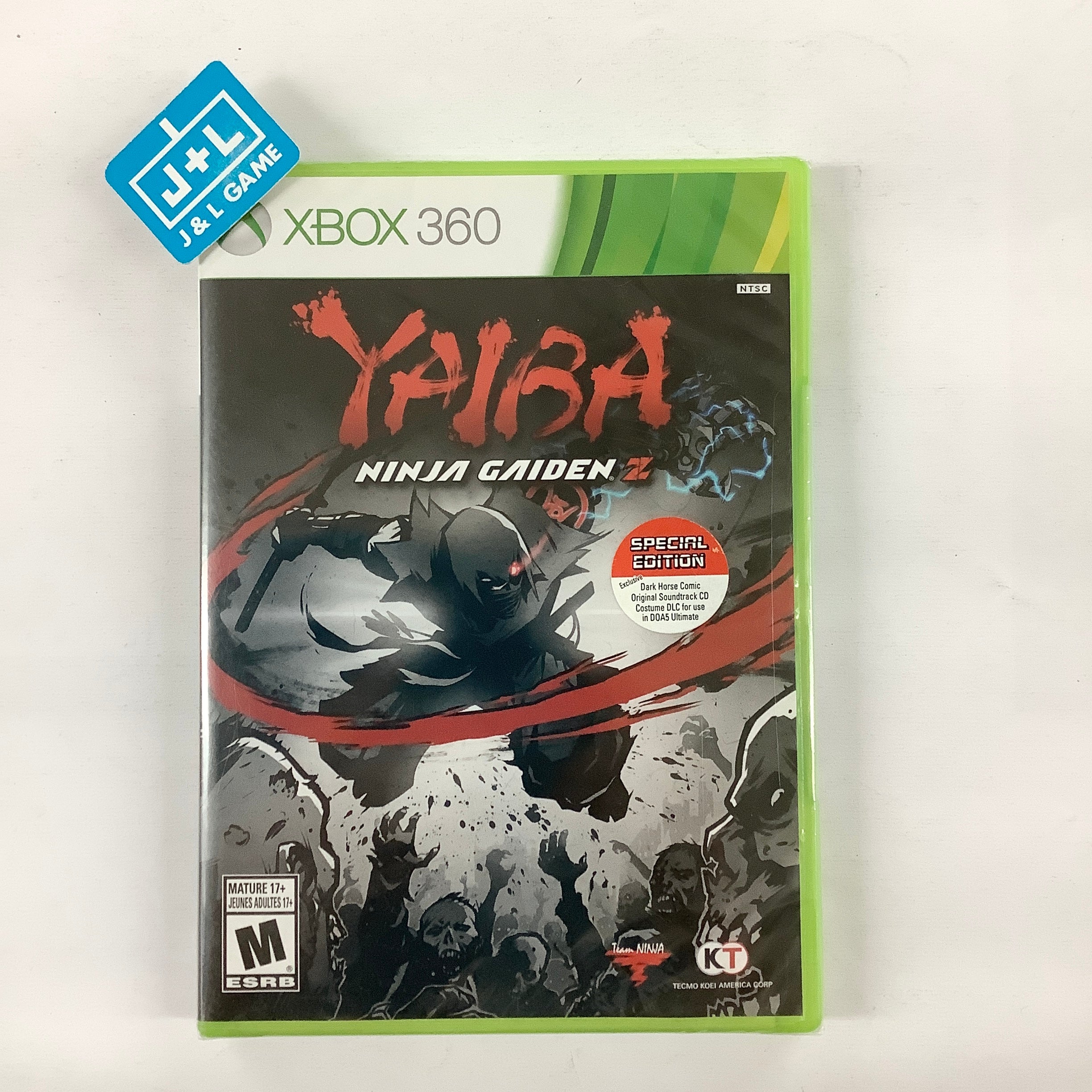 Yaiba: Ninja Gaiden Z - Xbox 360 Video Games Tecmo Koei Games   