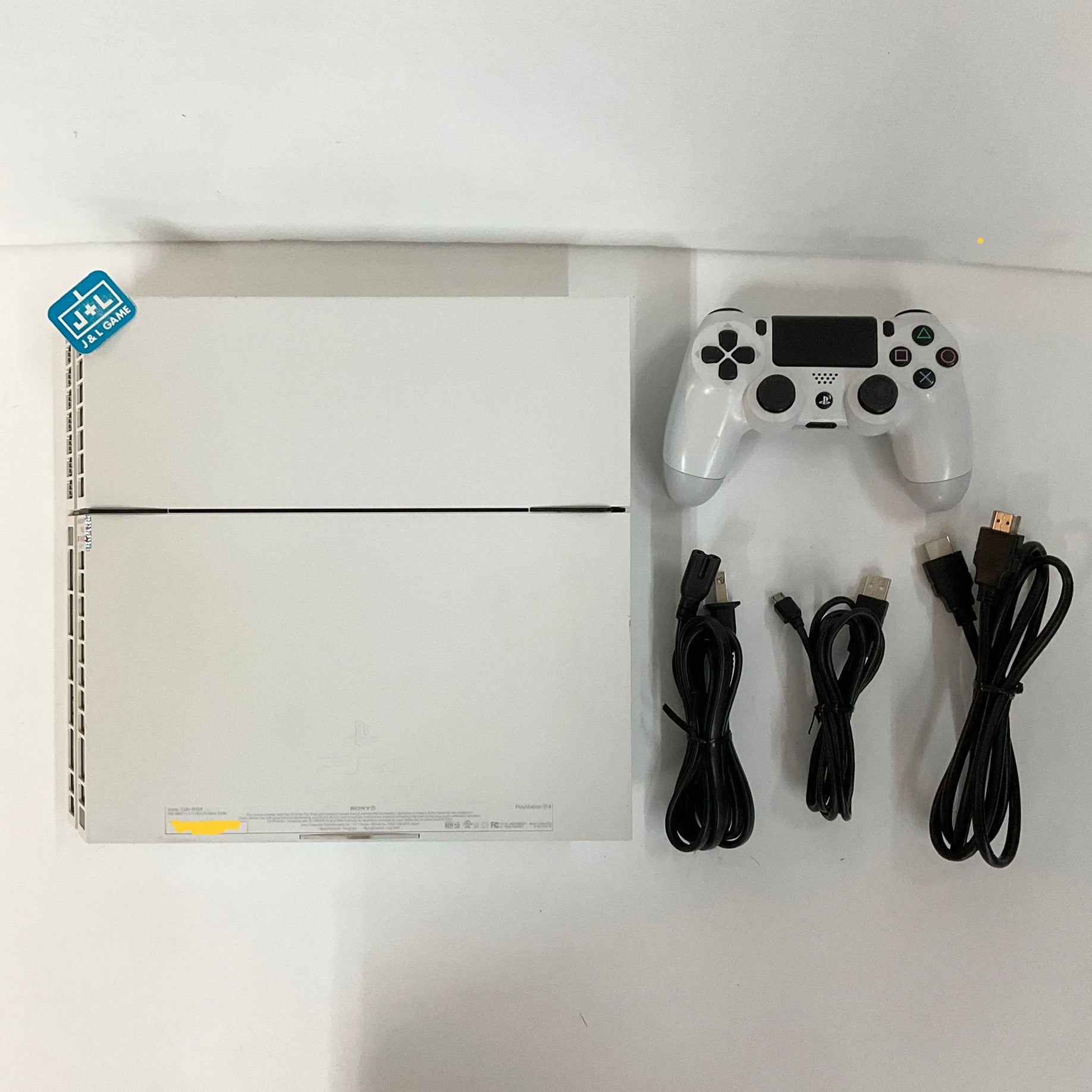 SONY PlayStation 4 Console 500 GB (White) - (PS4) PlayStation 4 [Pre-Owned] Consoles Sony