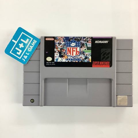 NFL Football - (SNES) Super Nintendo [Pre-Owned] Video Games Konami   