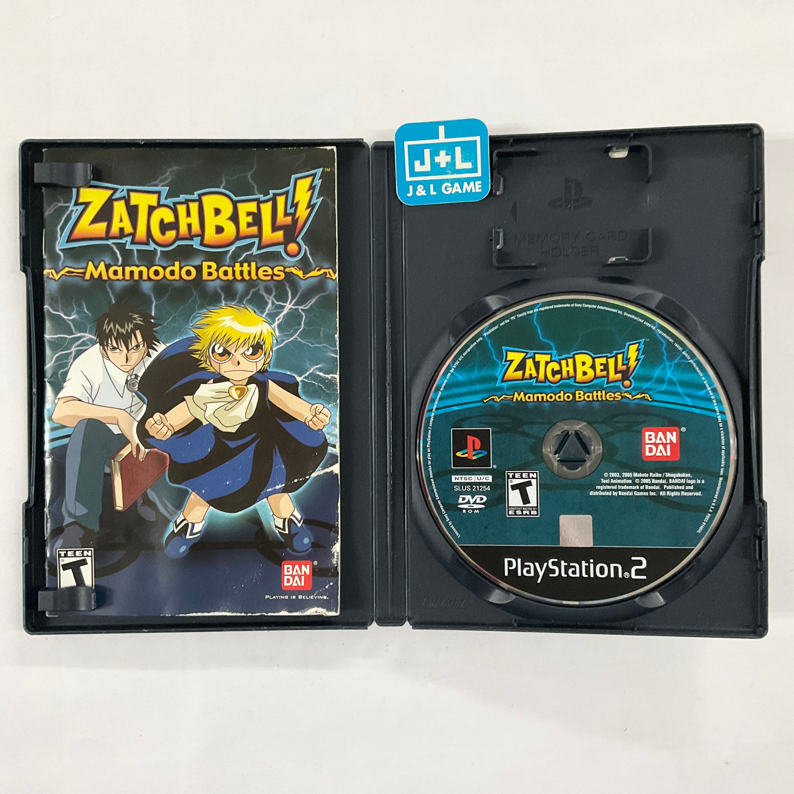 Zatchbell Mamodo Battles - (PS2) PlayStation 2 [Pre-Owned] Video Games BANDAI NAMCO Entertainment   