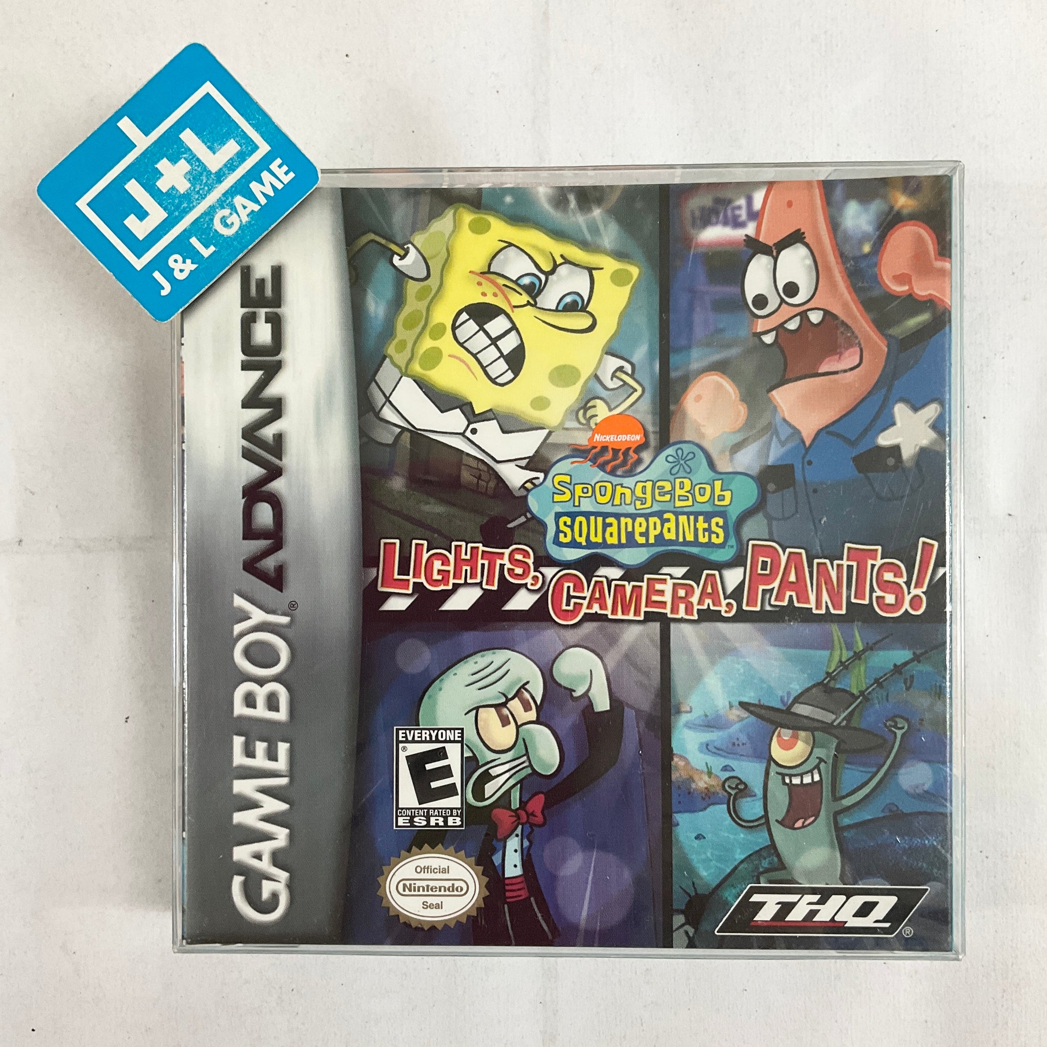 SpongeBob SquarePants Lights, Camera, Pants! (GBA) Game Boy Advance