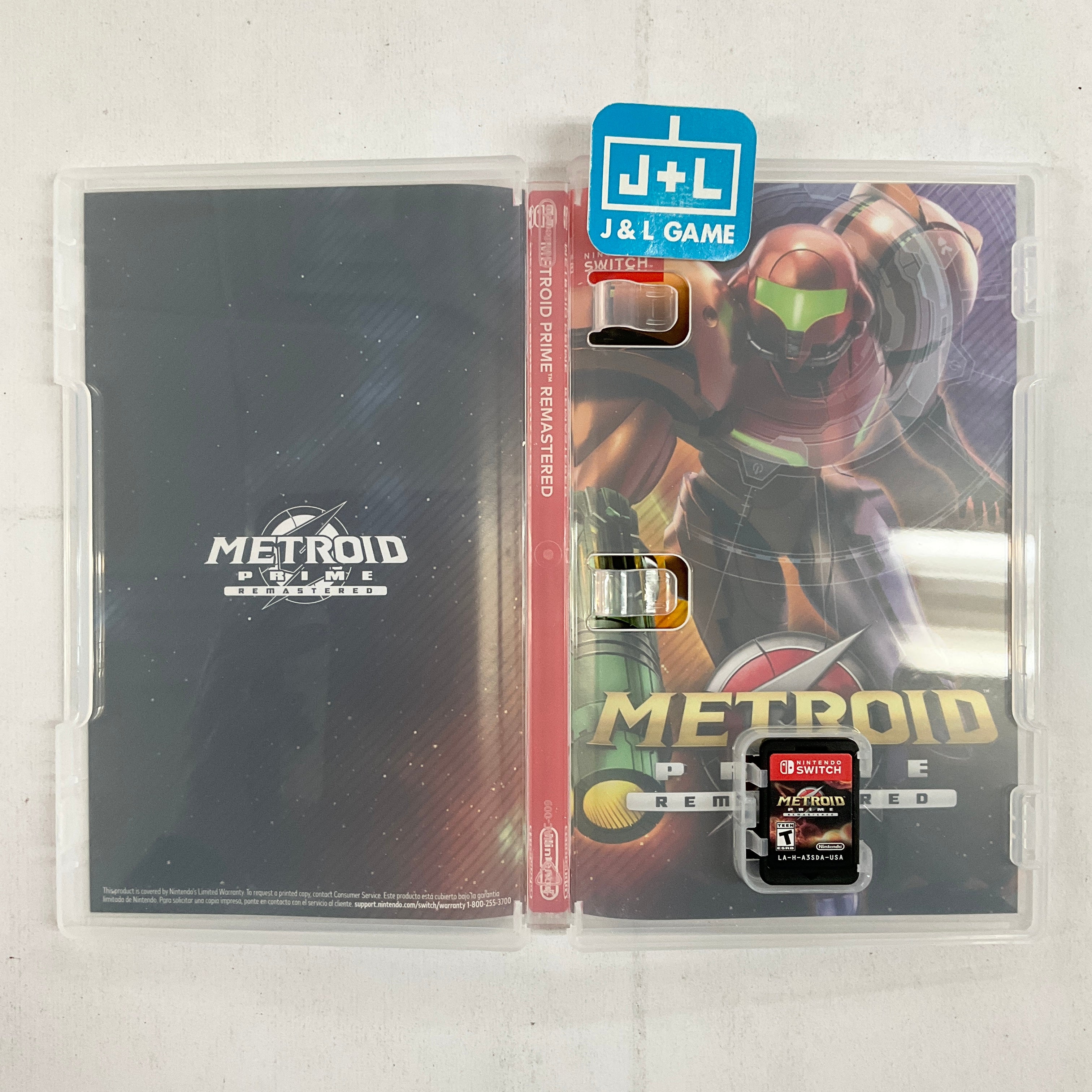Metroid Prime Remastered - (NSW) Nintendo Switch [Pre-Owned] Video Games Nintendo   