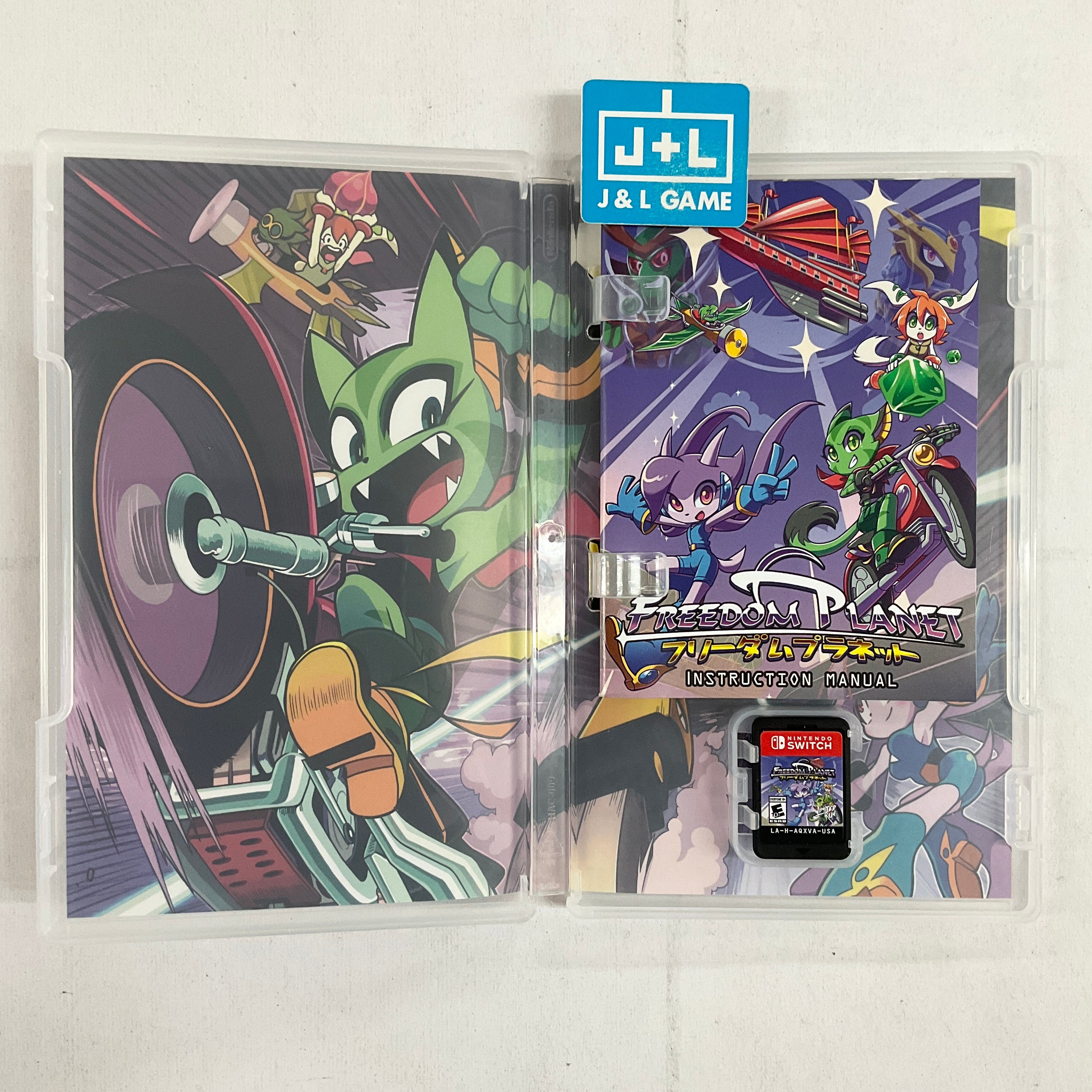 Freedom Planet (Limited Run #035) - (NSW) Nintendo Switch [Pre-Owned] Video Games Limited Run Games   
