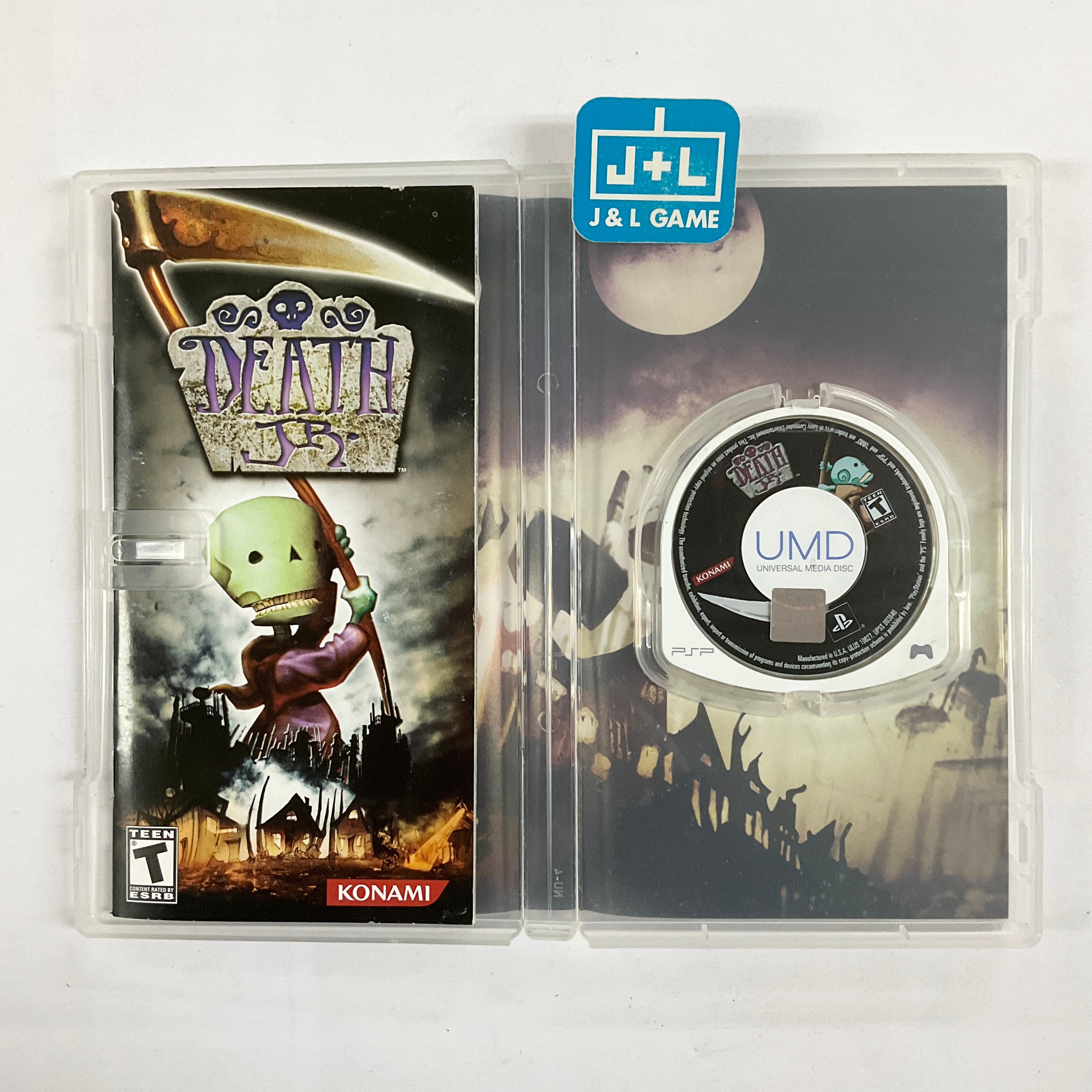 Death Jr. (Foil Cover) - Sony PSP [Pre-Owned] Video Games Konami   