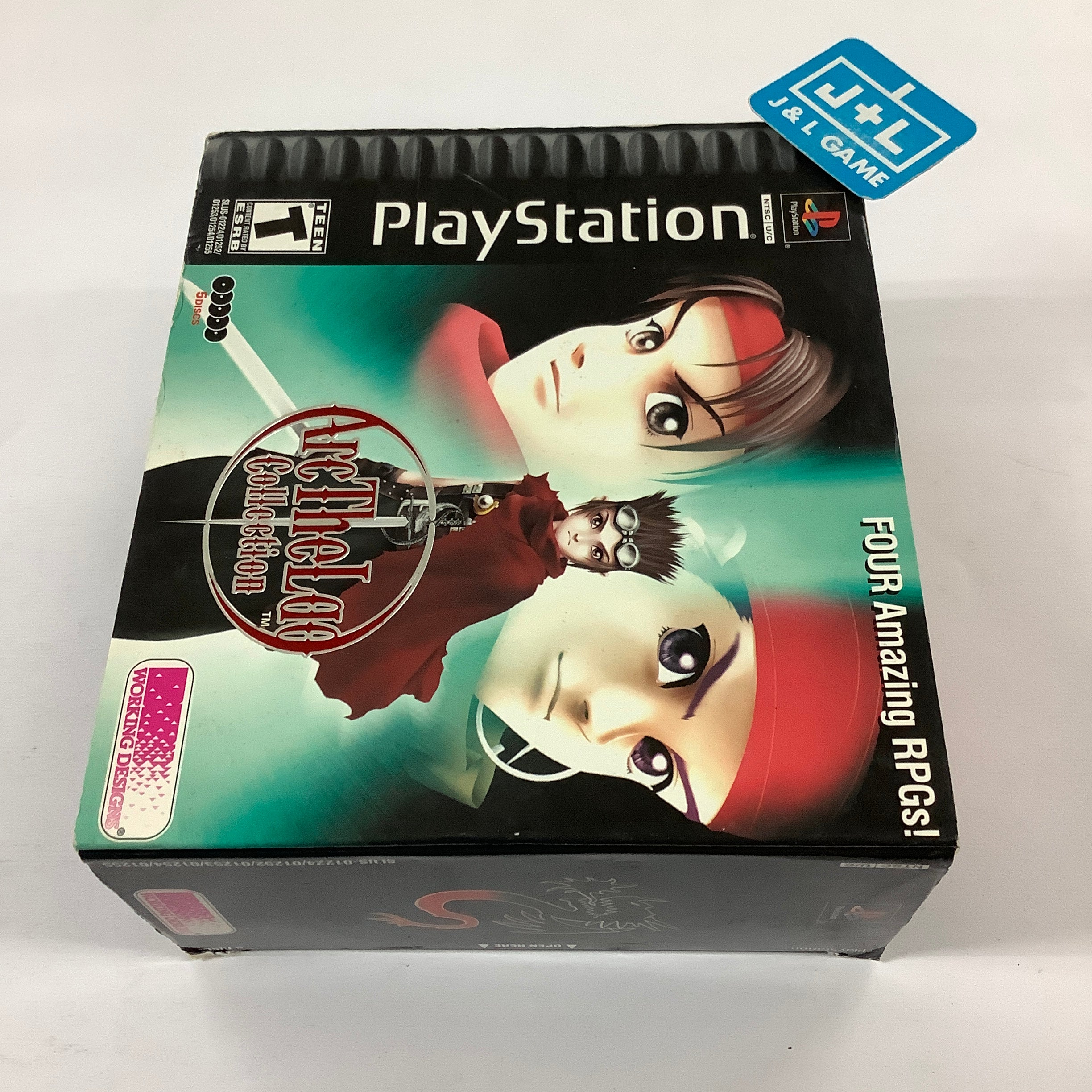 Ps1 - Arc The Lad Collection • 5 Discos *PROMOÇÃO* | Brasil Ps1 - Arc The Lad Collection • 5 Discos *PROMOÇÃO* | Brasil