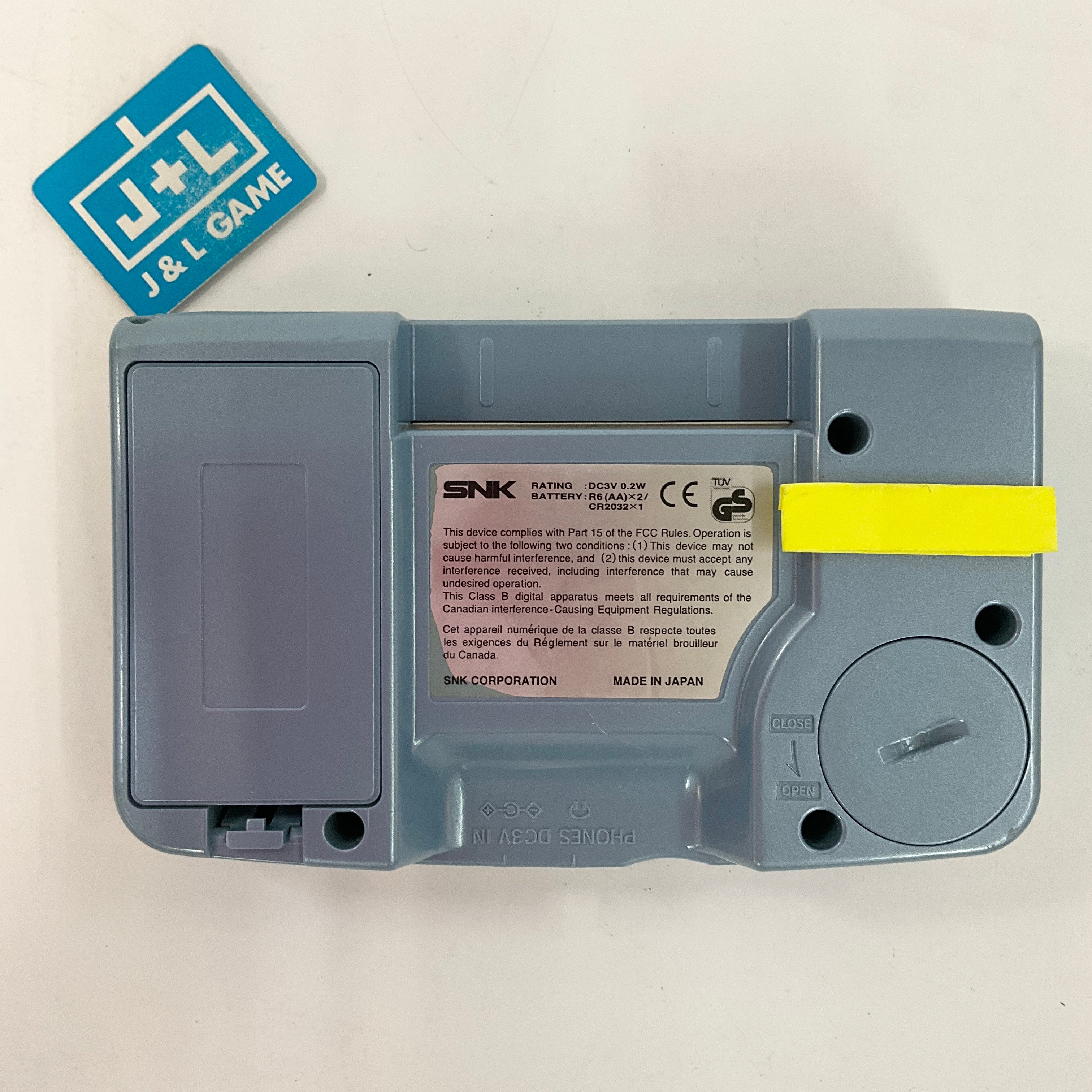 Neo-Geo Pocket Color Console (Platinum Blue) - SNK NeoGeo Pocket Color [Pre-Owned] (Japanese Import) Consoles SNK   