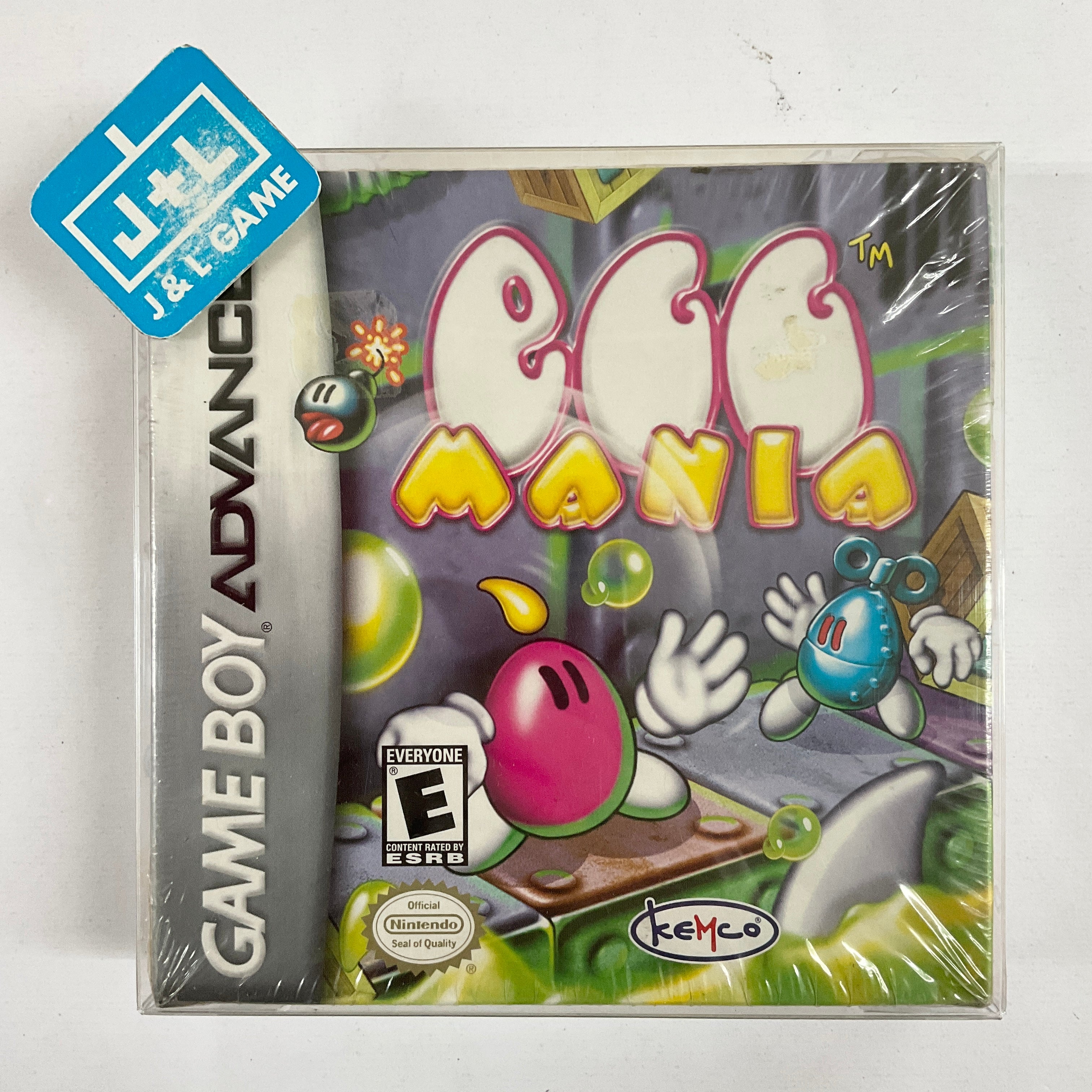 Egg Mania - (GBA) Game Boy Advance Video Games Kemco   