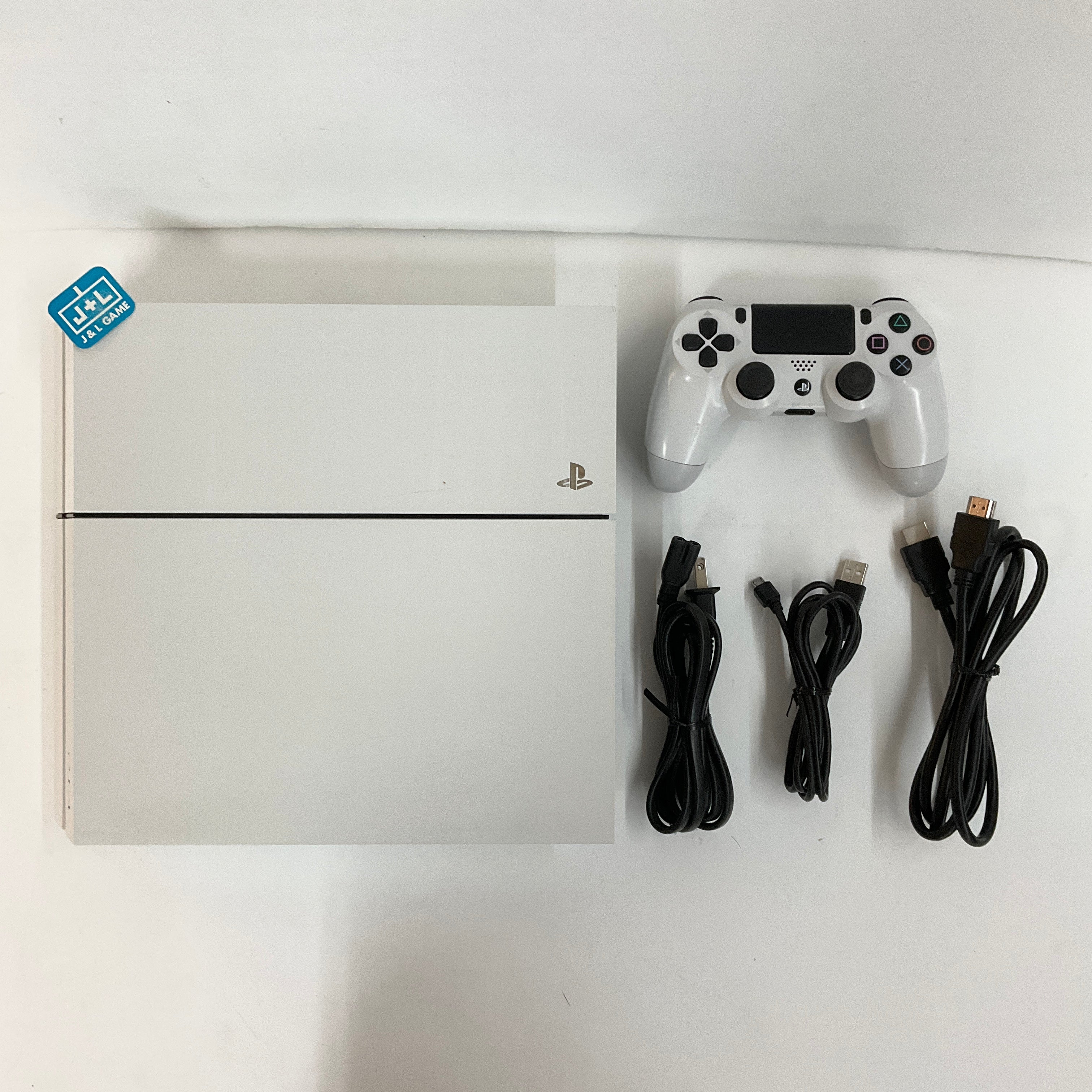 SONY PlayStation 4 Console 500 GB (White) - (PS4) PlayStation 4 [Pre-Owned] Consoles Sony