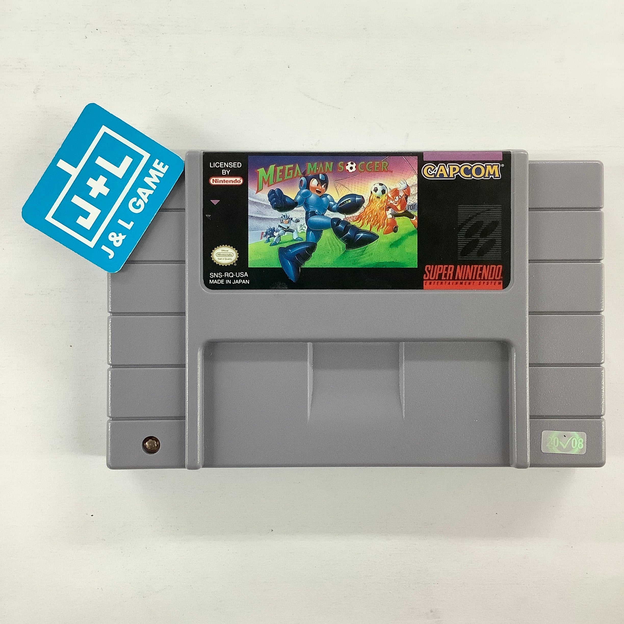 Mega Man Soccer - (SNES) Super Nintendo [Pre-Owned] Video Games Capcom   