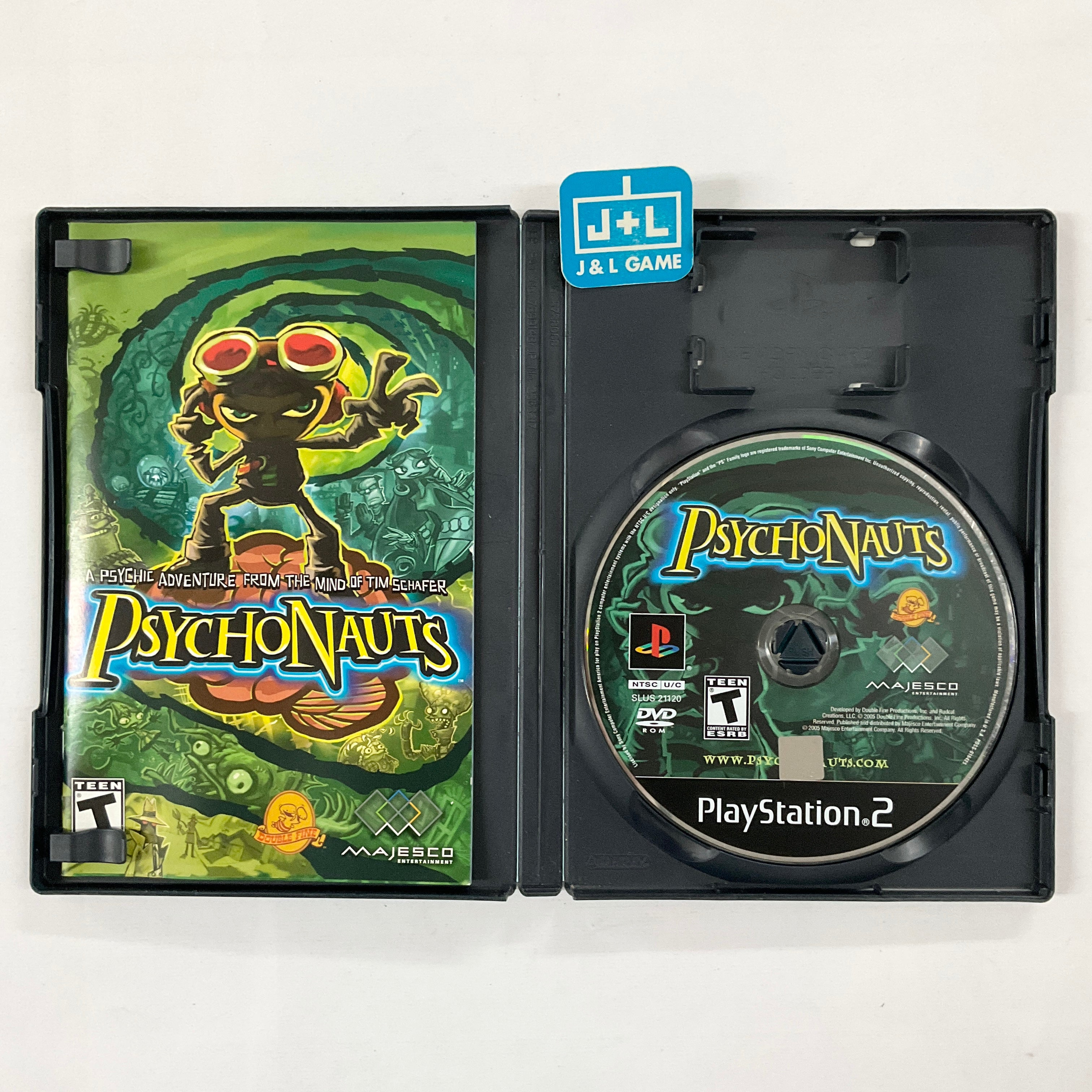 Psychonauts - (PS2) PlayStation 2 [Pre-Owned] | J&L Game