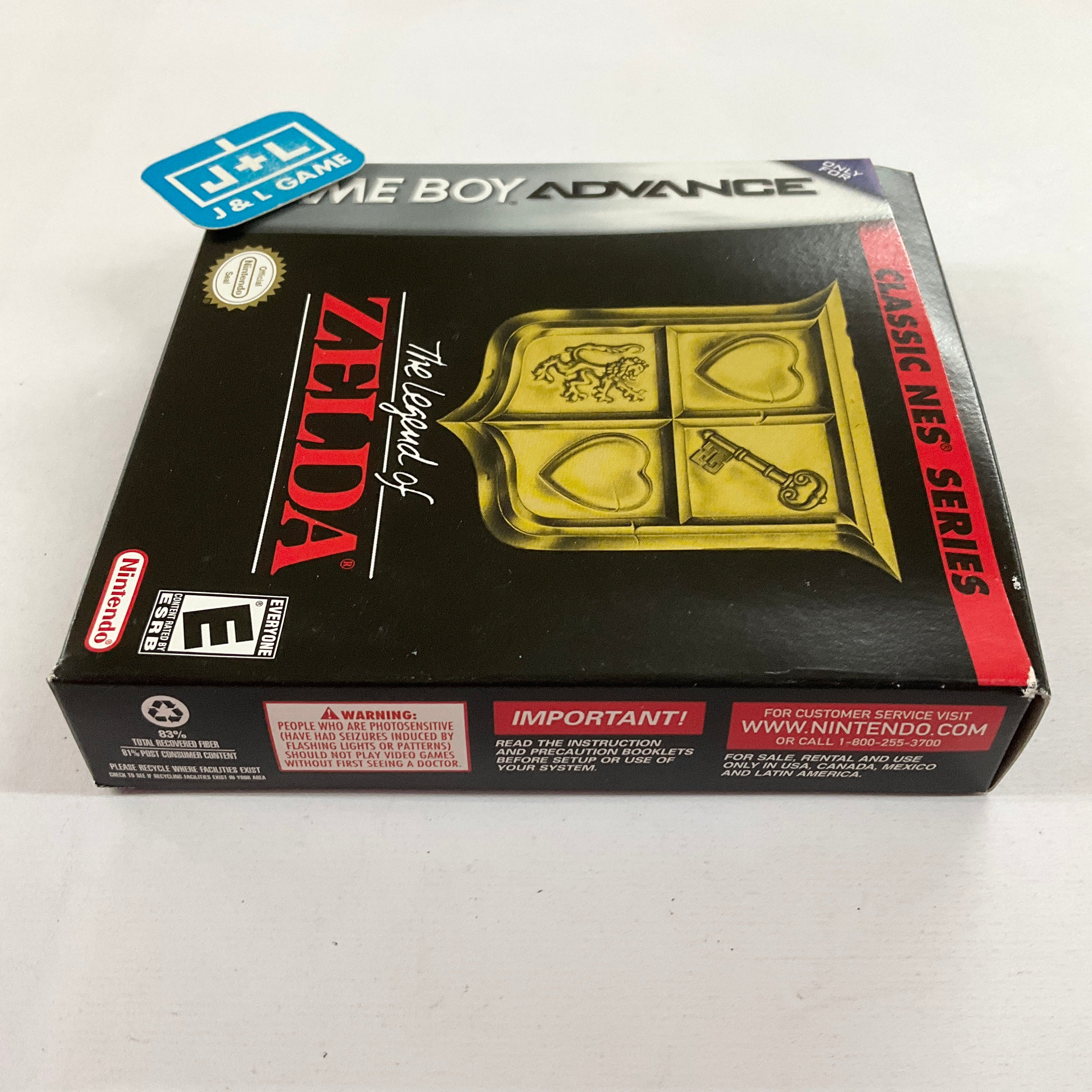 Classic NES Series: The Legend of Zelda - (GBA) Game Boy Advance [Pre-Owned] Video Games Nintendo   