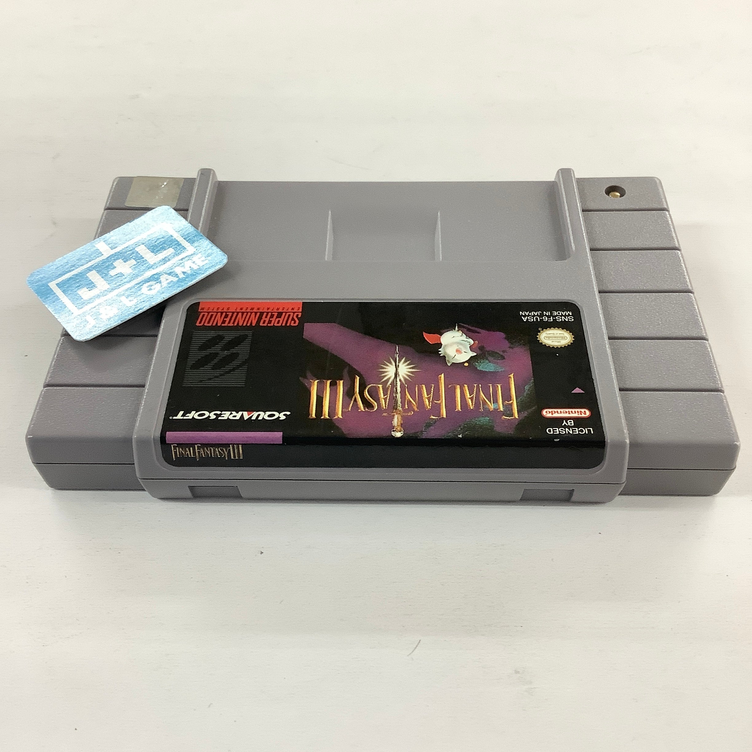Final Fantasy III - (SNES) Super Nintendo [Pre-Owned] Video Games SquareSoft   