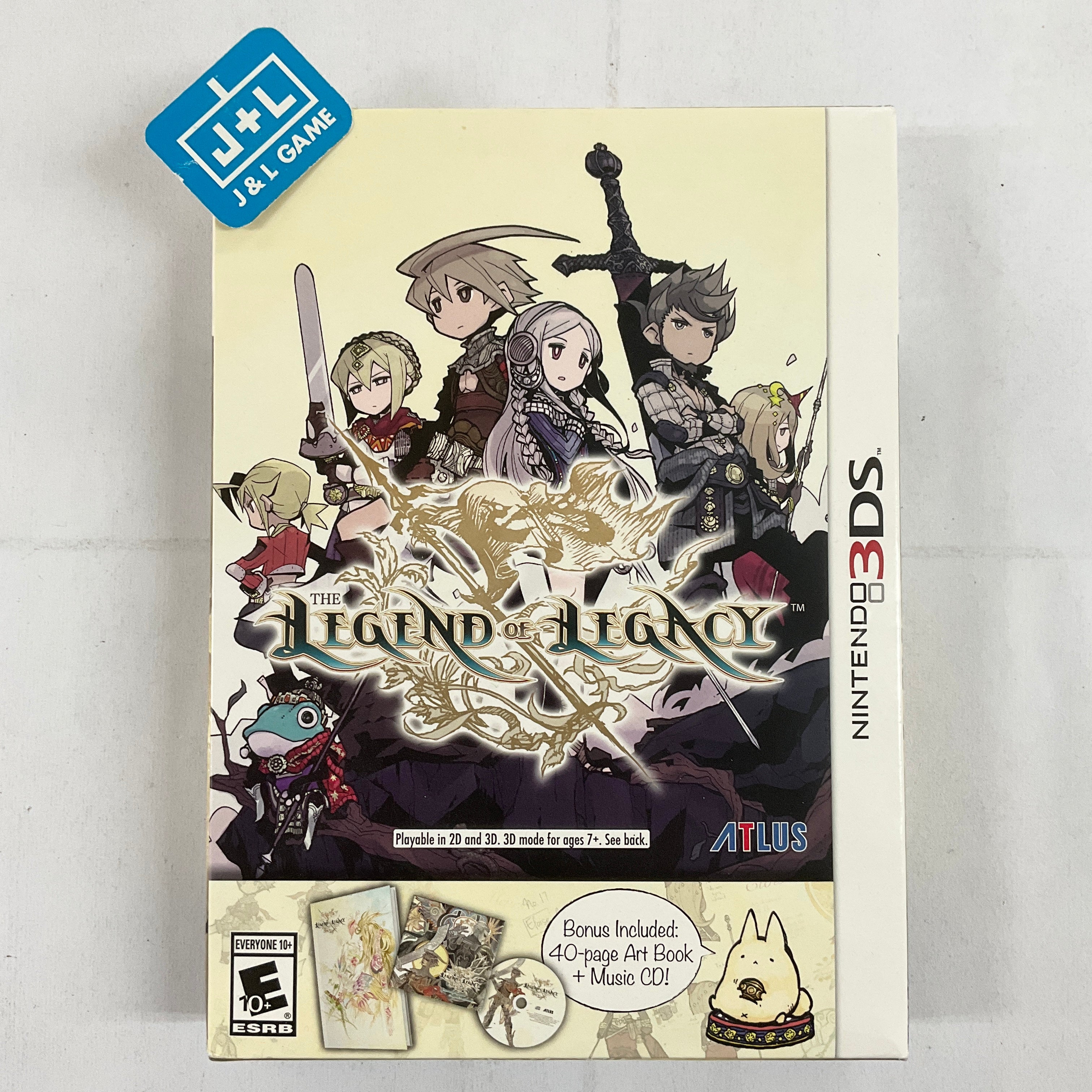 The Legend of Legacy (Launch Edition) - Nintendo 3DS [Pre-Owned] Video Games Atlus   