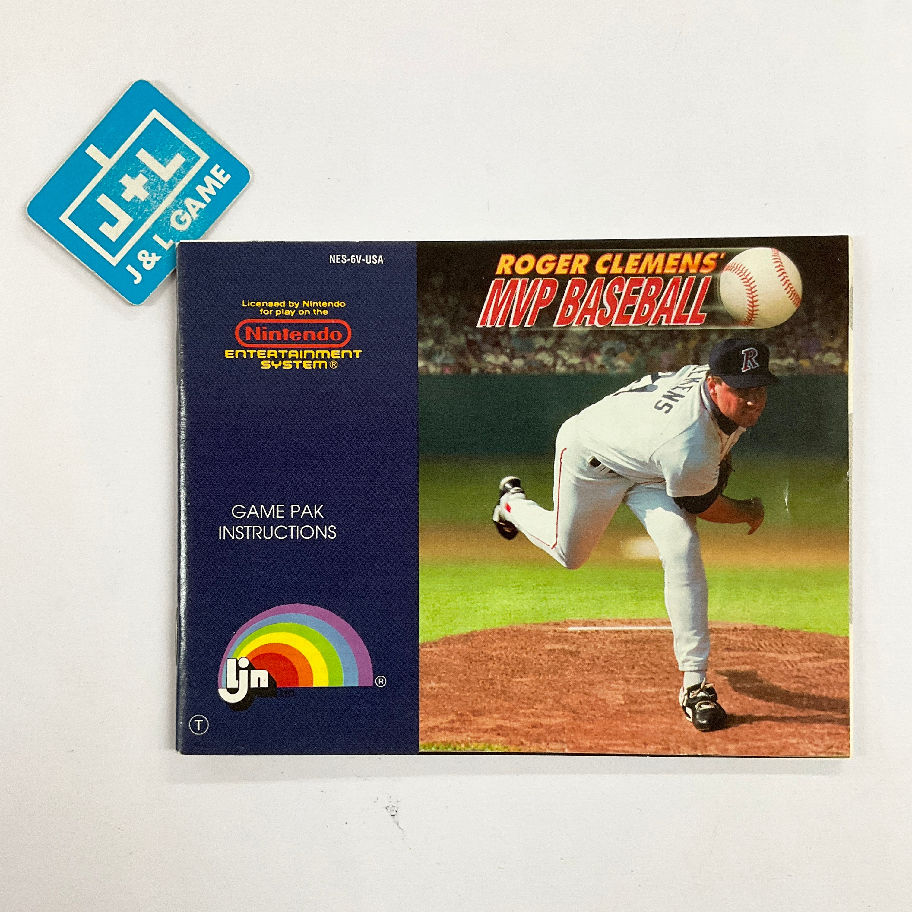 Roger Clemens' MVP Baseball - (NES) Nintendo Entertainment System [Pre-Owned] Video Games LJN Ltd.   