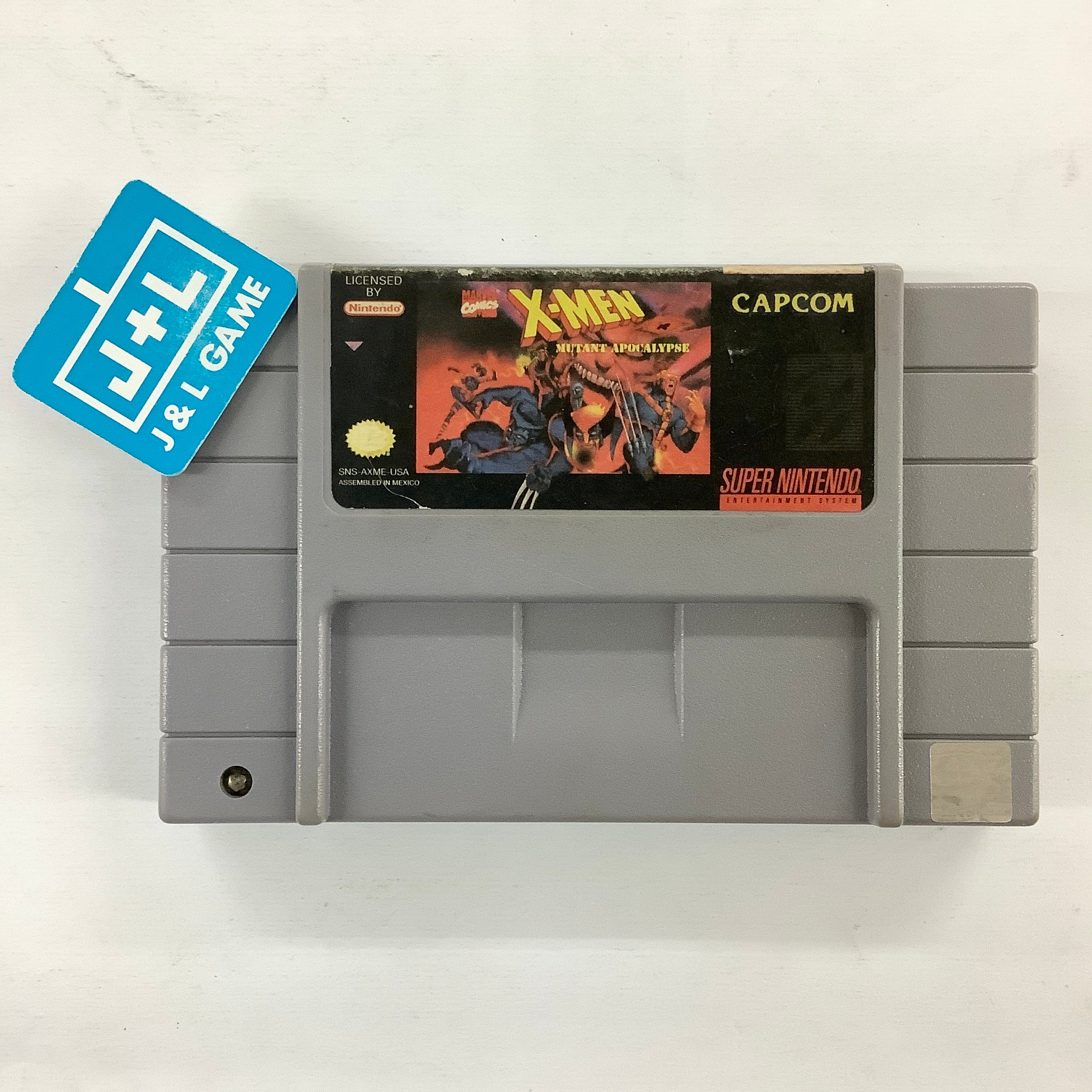 X-Men: Mutant Apocalypse - (SNES) Super Nintendo [Pre-Owned] Video Games Capcom   