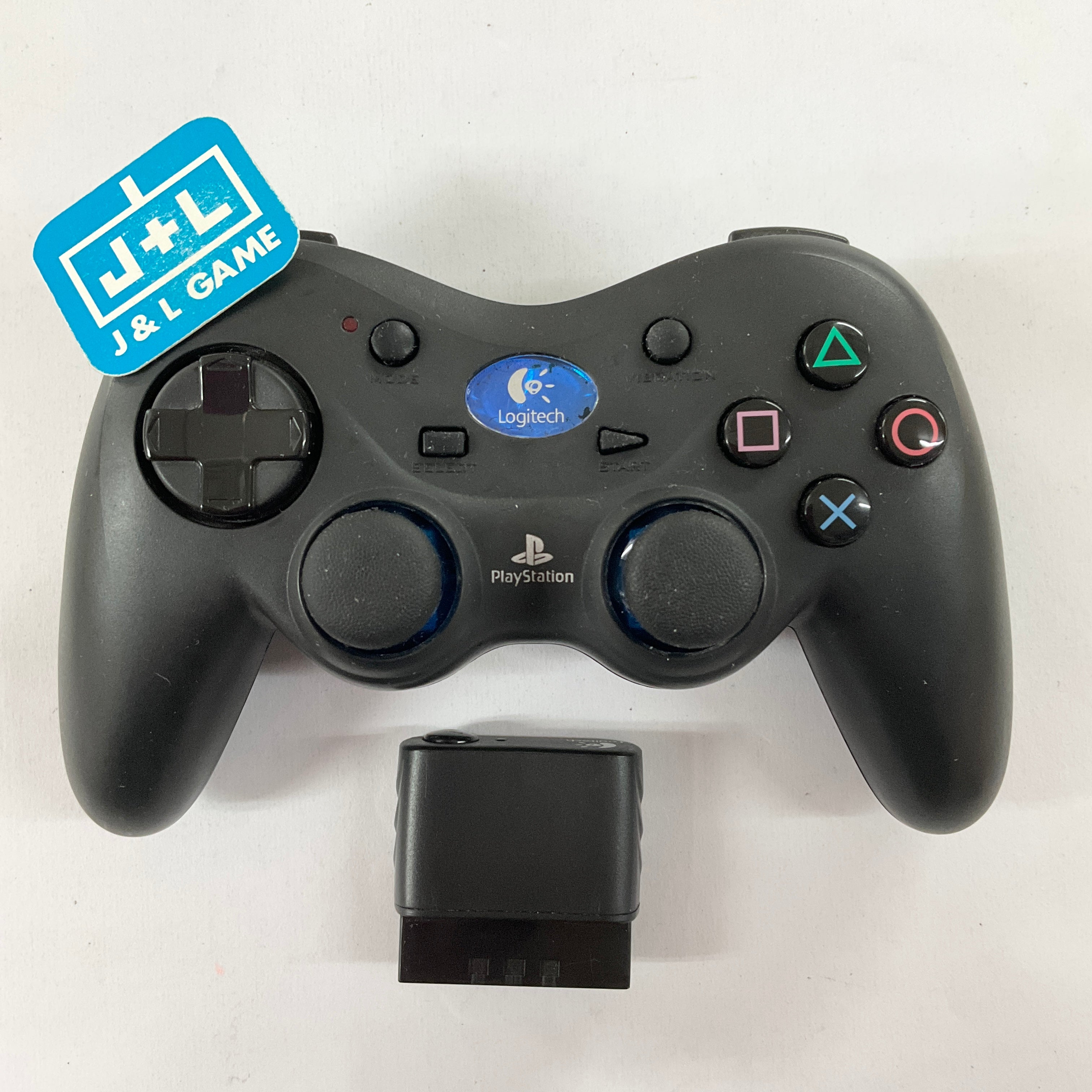 Logitech Cordless Action Controller - (PS2) PlayStation 2 [Pre-Owned] Accessories Logitech   