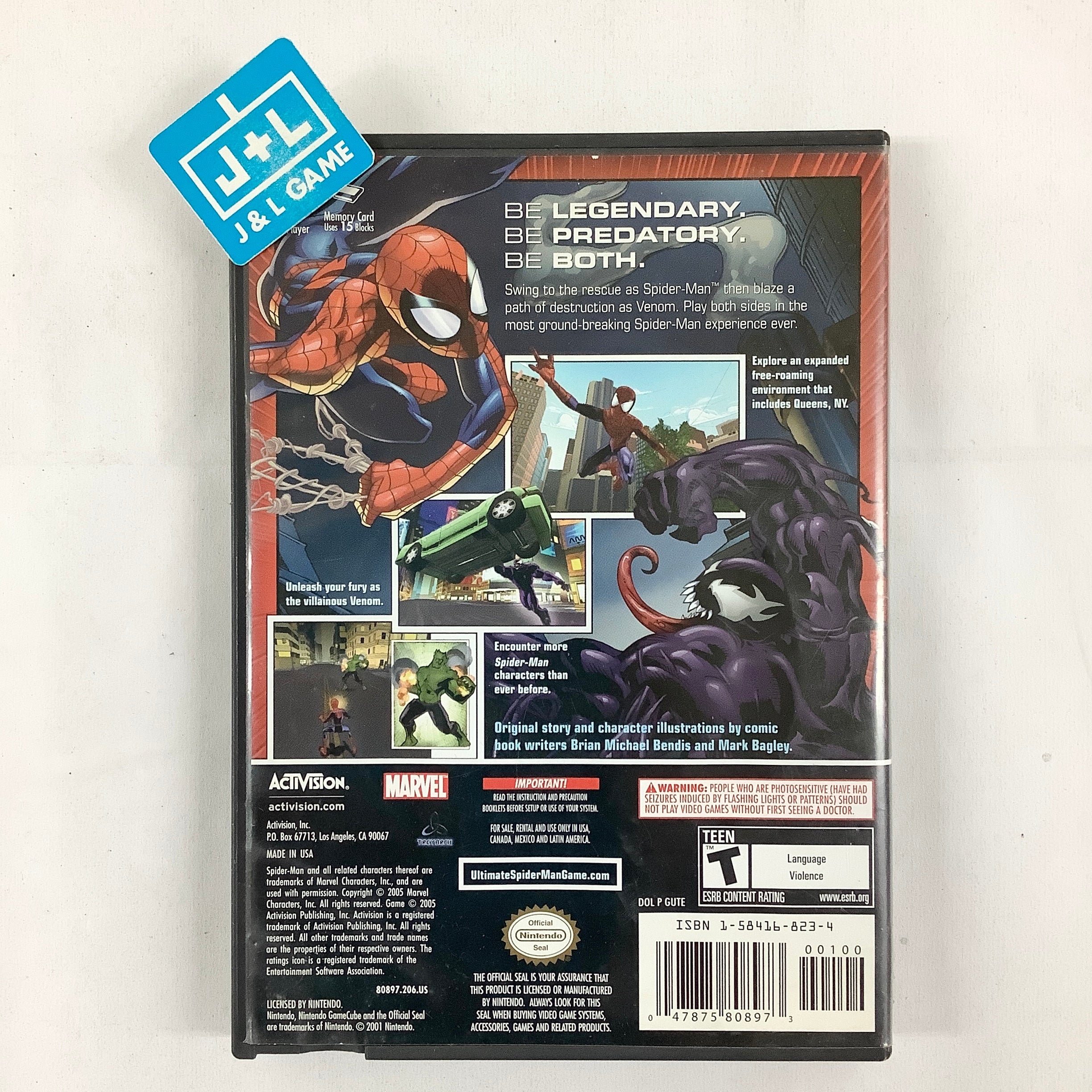Ultimate Spider-Man - (GC) GameCube [Pre-Owned] Video Games Activision   