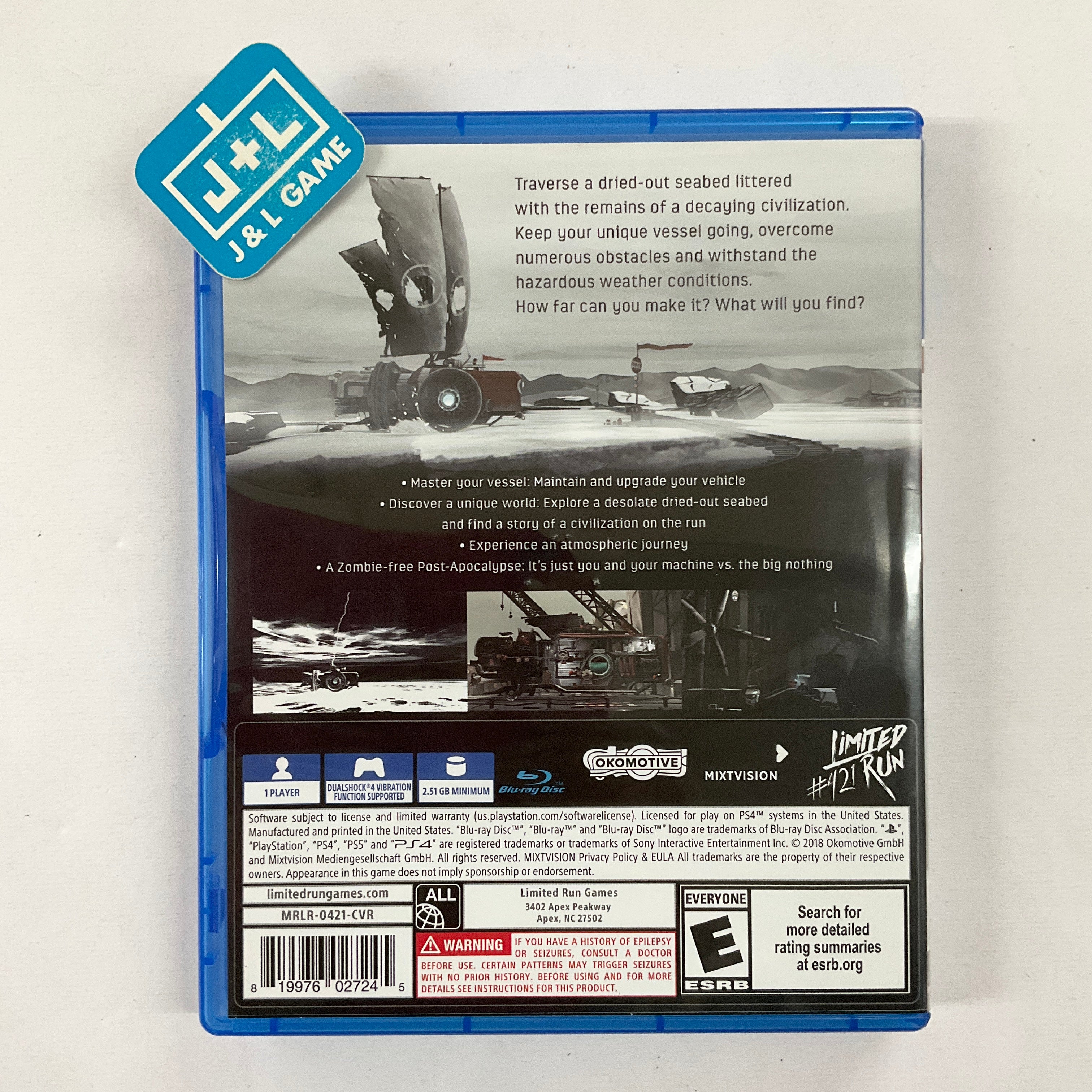 FAR: Lone Sails (Limited Run #421) - (PS4) PlayStation 4 [Pre-Owned] Video Games Limited Run Games   