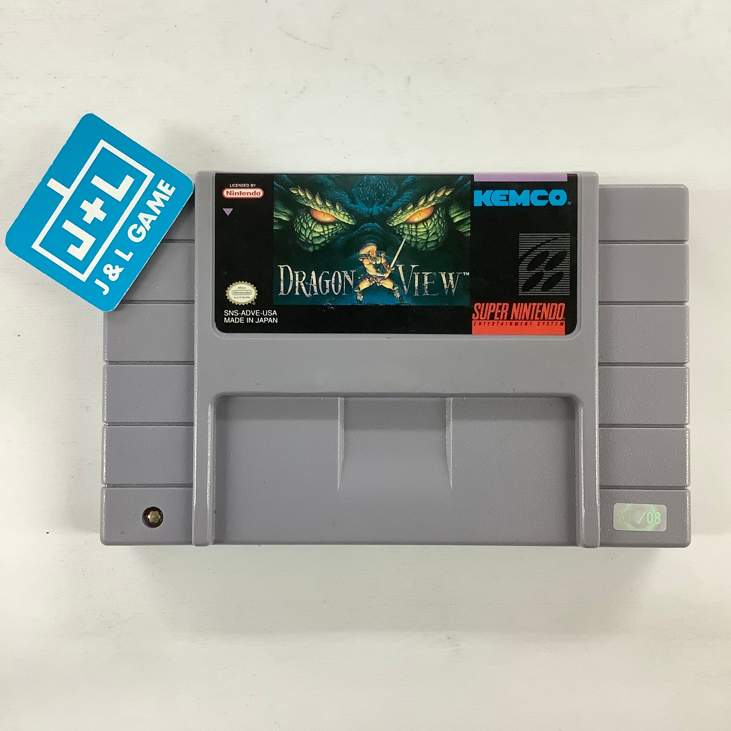 Dragon View - (SNES) Super Nintendo [Pre-Owned] Video Games Kemco   