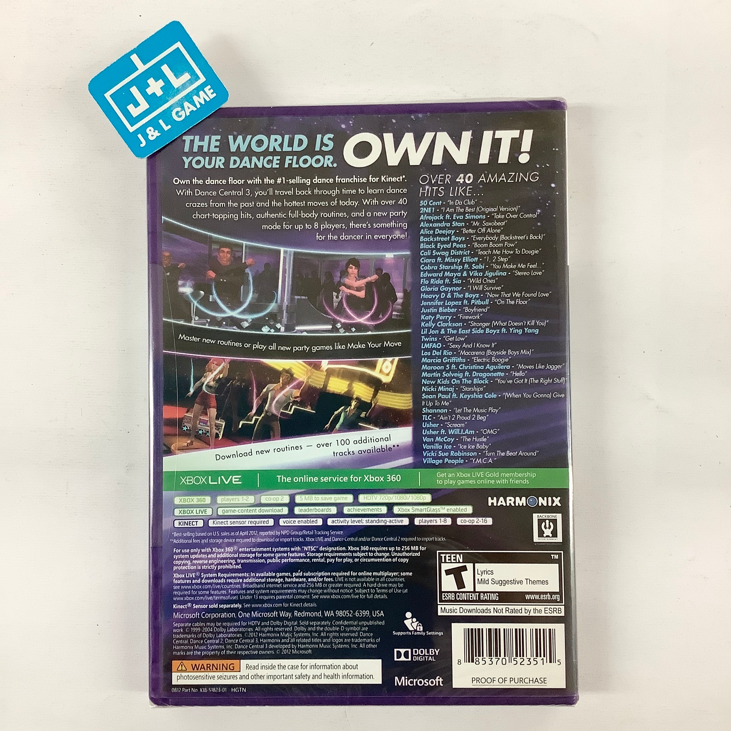 Dance Central 3 (Kinect Required) - Xbox 360 Video Games Microsoft   