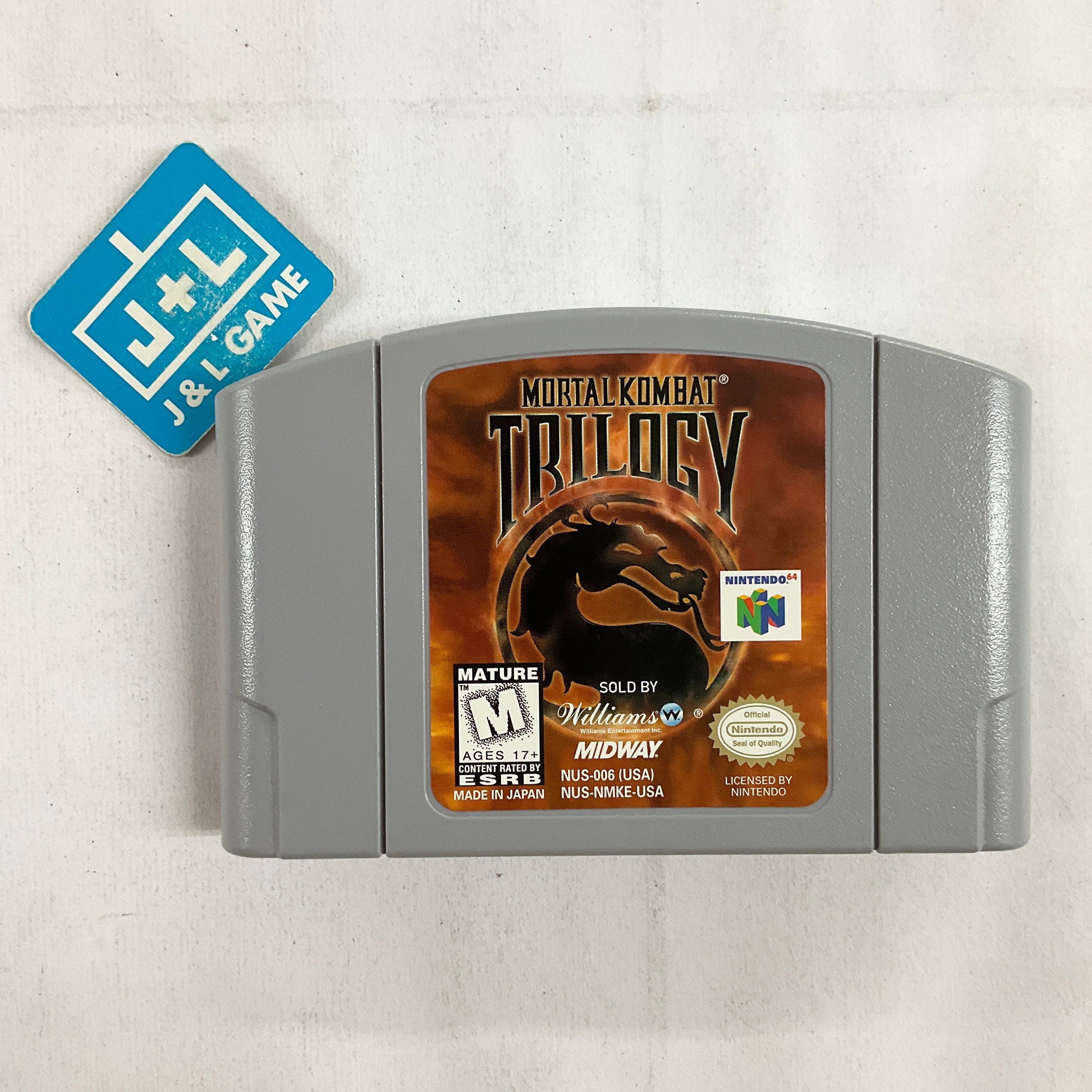 Mortal Kombat Trilogy - (N64) Nintendo 64 [Pre-Owned] Video Games Williams   