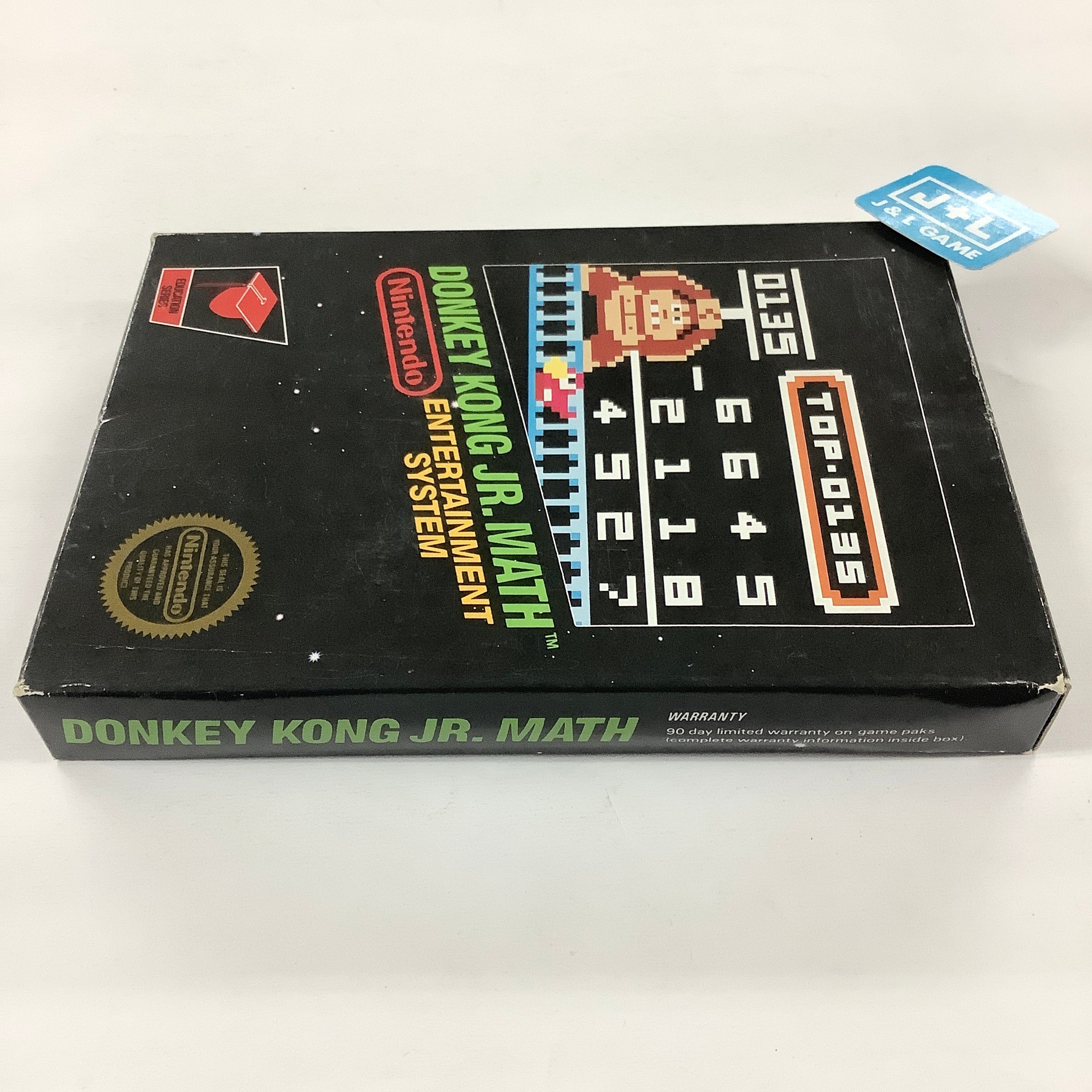 Donkey Kong Jr. Math - (NES) Nintendo Entertainment System [Pre-Owned] Video Games Nintendo   