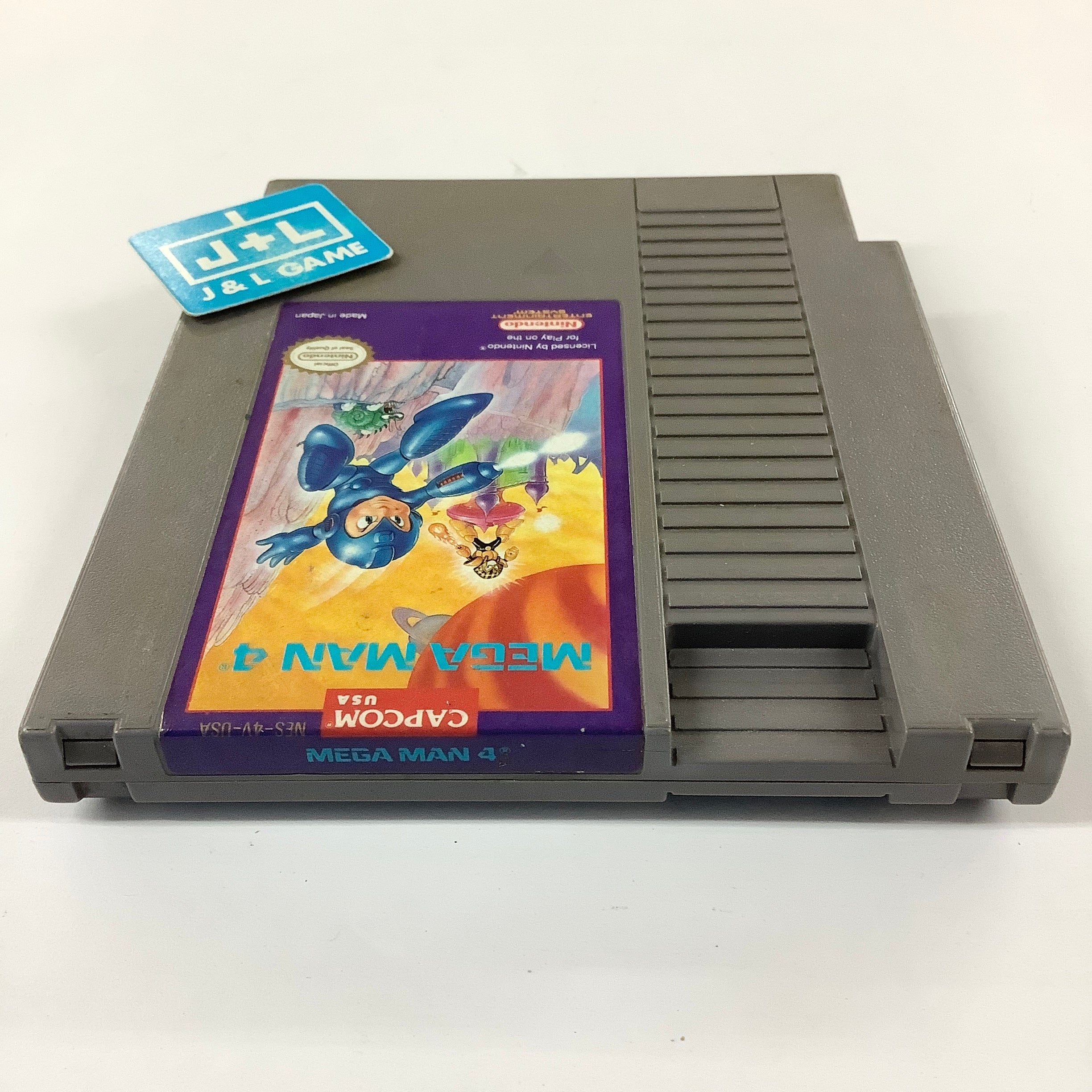 Mega Man 4 - (NES) Nintendo Entertainment System  [Pre-Owned] Video Games Capcom   