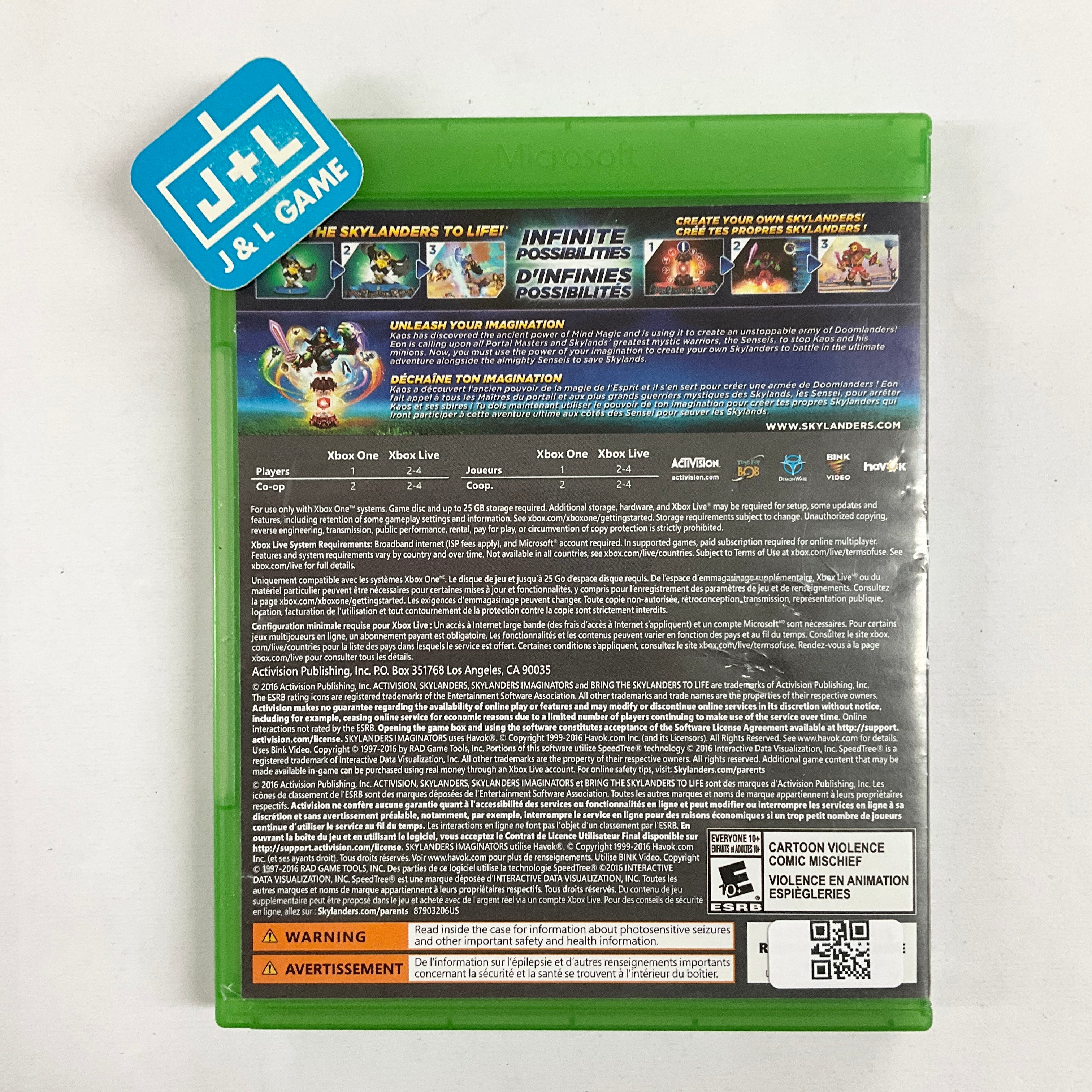 Skylanders Imaginators (Game Only) - (XB1) Xbox One [Pre-Owned] Video Games Skylanders   