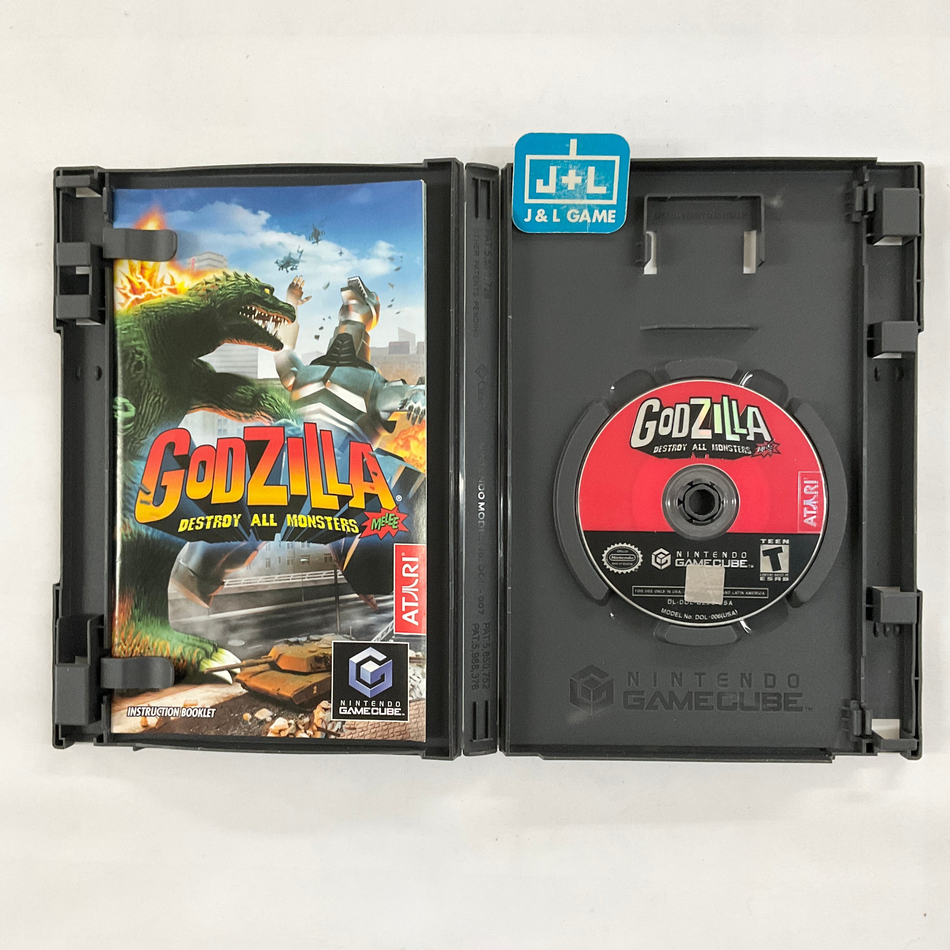 Godzilla: Destroy All Monsters Melee - (GC) GameCube [Pre-Owned] Video Games Atari SA   