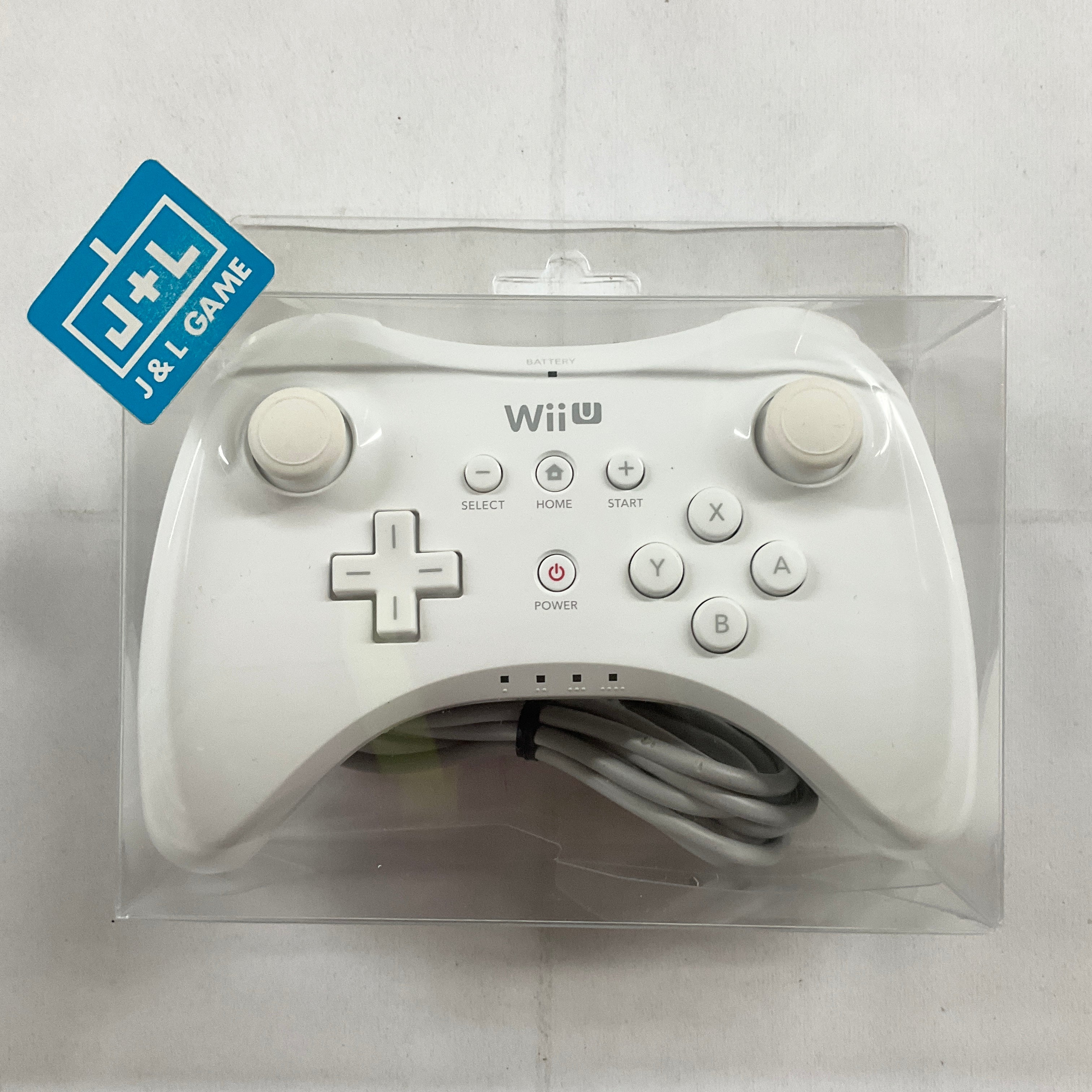 Nintendo Wii U Pro Controller White Nintendo Wii U Pre Owned