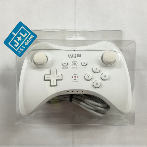 Nintendo Wii U Pro Controller (White) - Nintendo Wii U [Pre-Owned] Accessories Nintendo   
