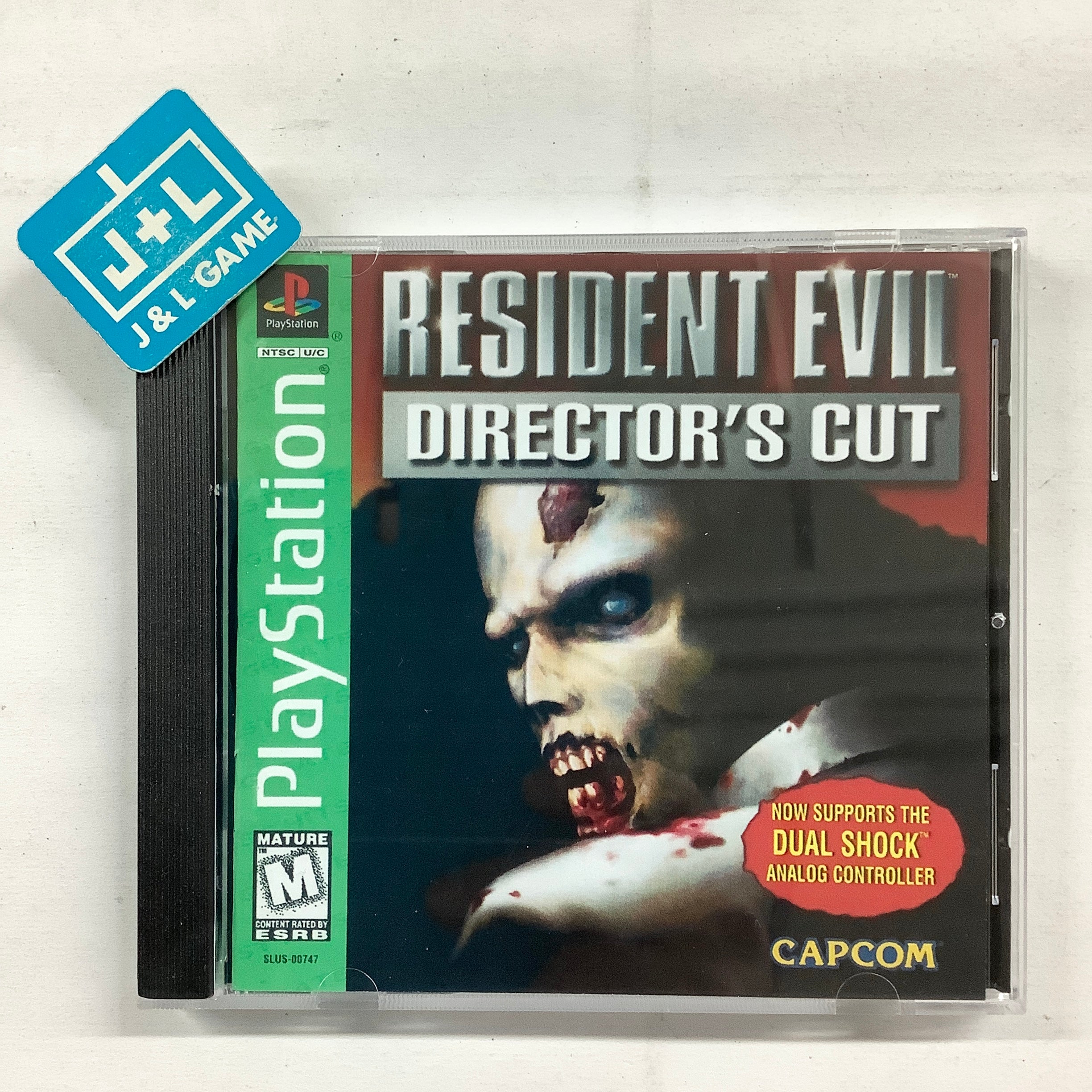 Resident Evil: Director's Cut (Greatest Hits) - (PS1) PlayStation 1 [Pre-Owned] Video Games Capcom   