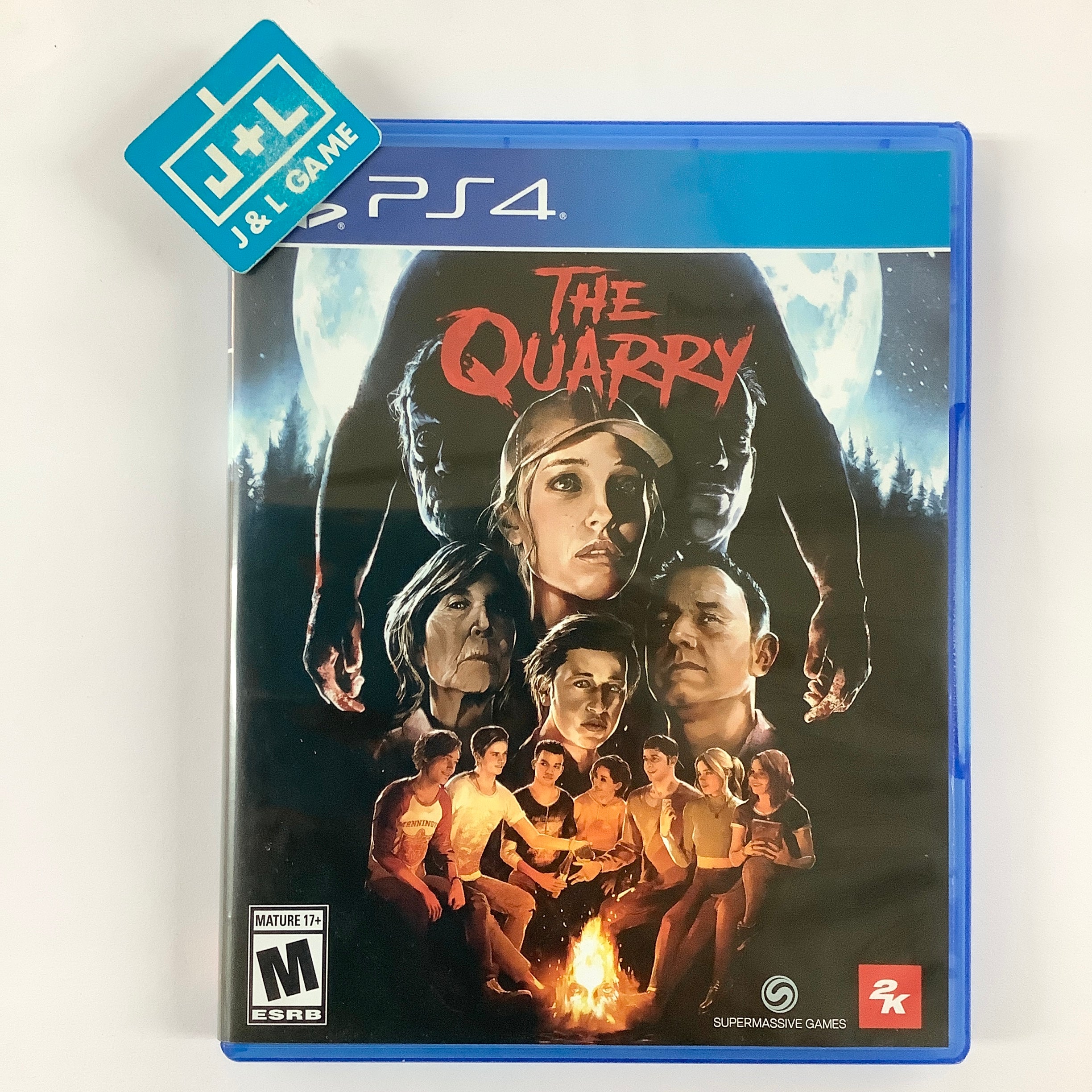 The Quarry - (PS4) PlayStation 4 [Pre-Owned] Video Games 2K Games