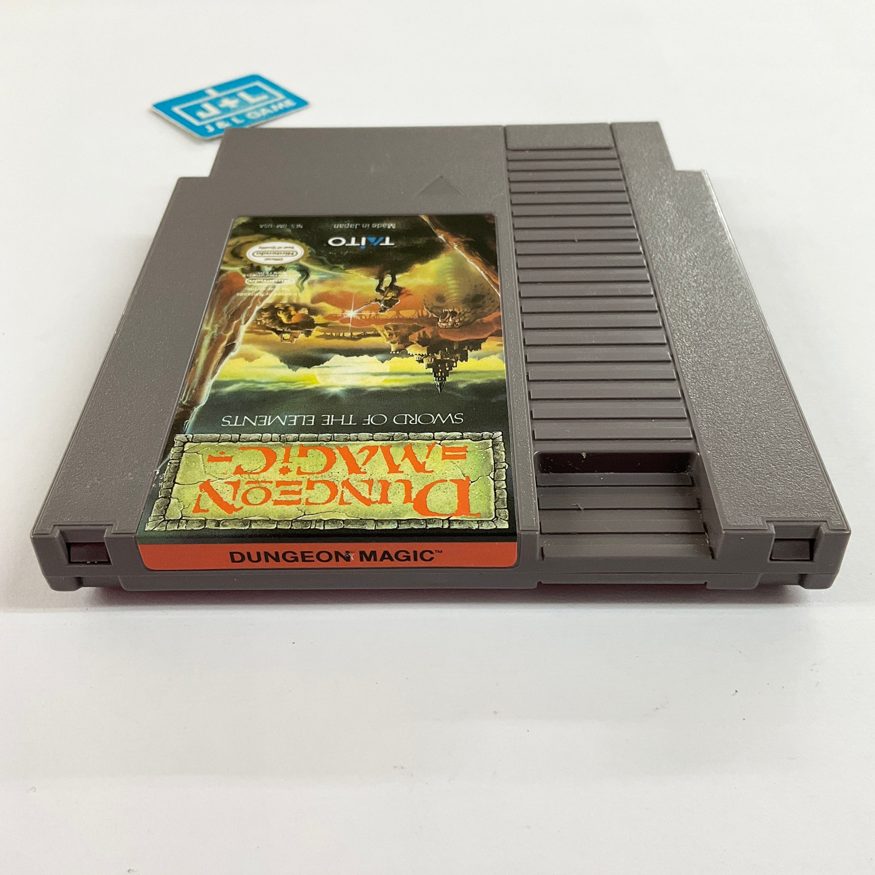 Dungeon Magic: Sword of the Elements - (NES) Nintendo Entertainment System [Pre-Owned] Video Games Taito Corporation   