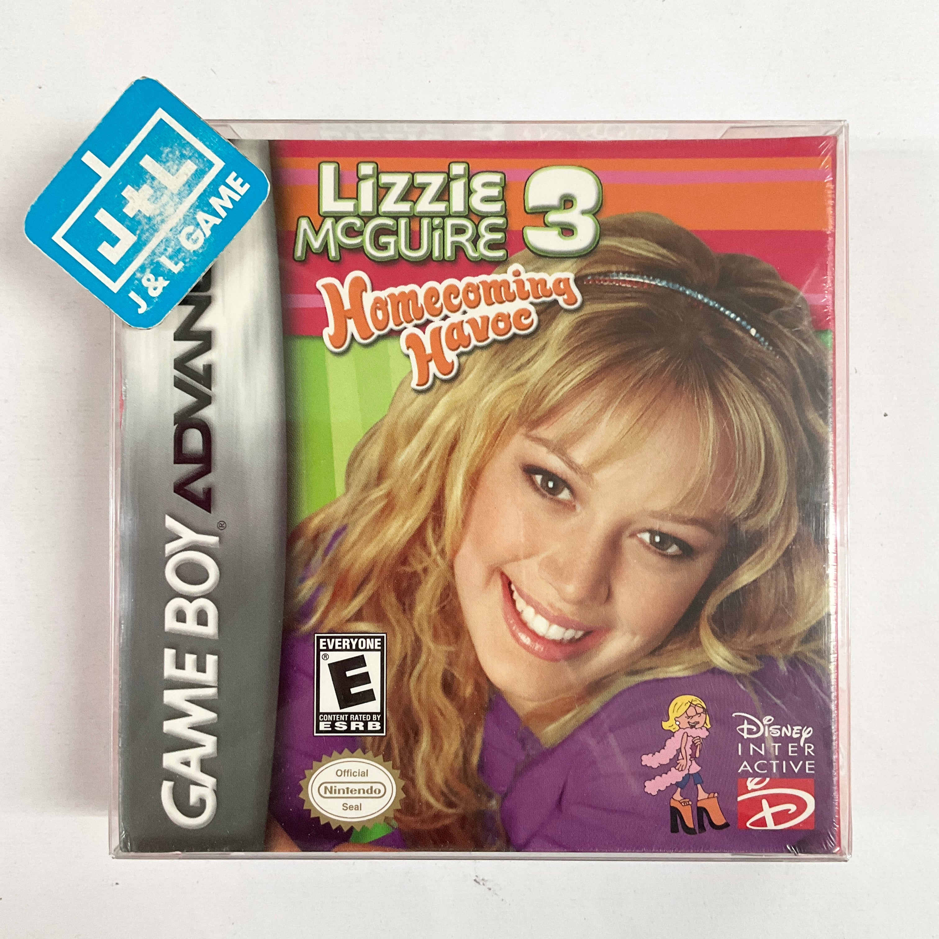 Lizzie McGuire 3: Homecoming Havoc - (GBA) Game Boy Advance Video Games Buena Vista Interactive   