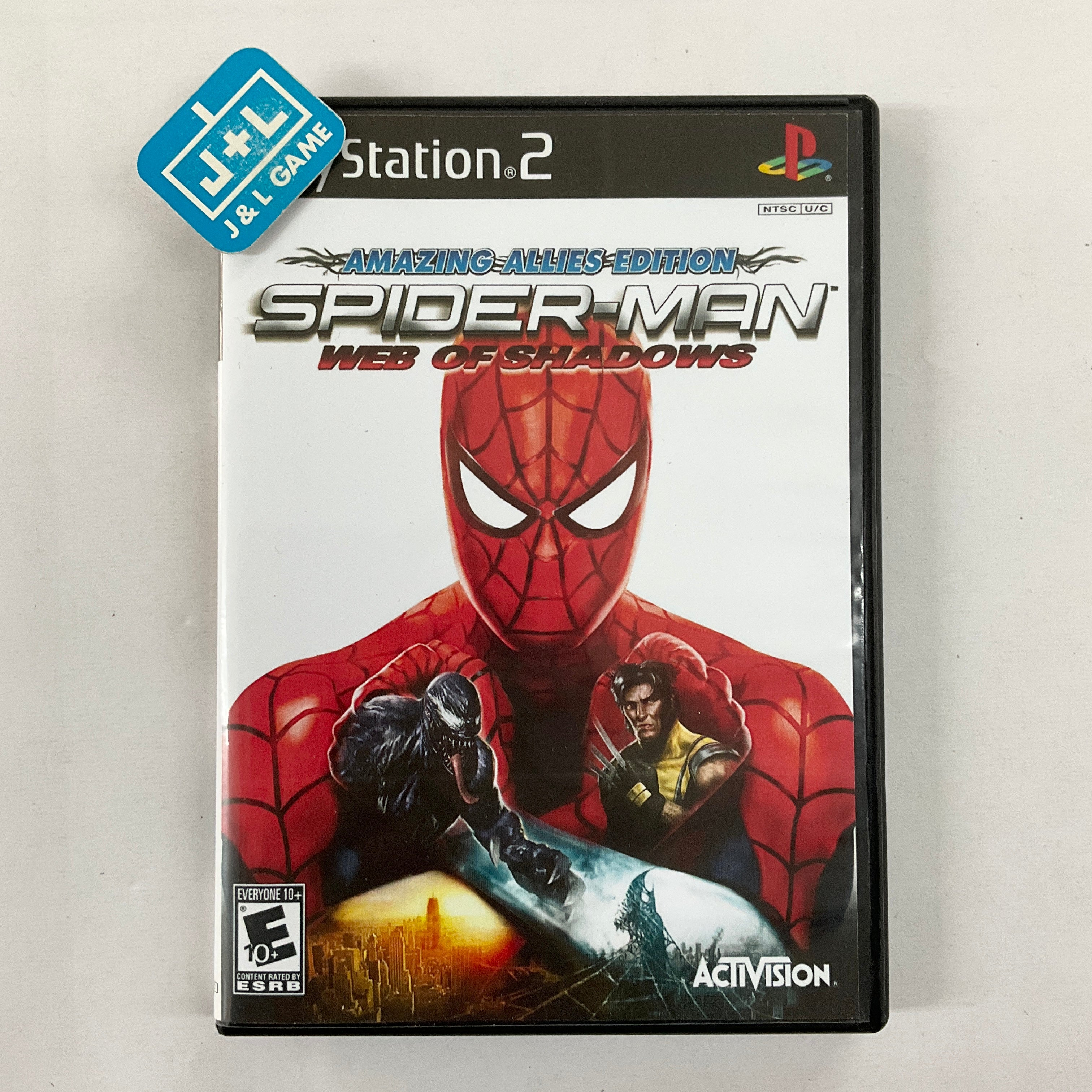 Spider-Man: Web of Shadows (Amazing Allies Edition) - PlayStation 2 [Pre-Owned] Video Games Activision   