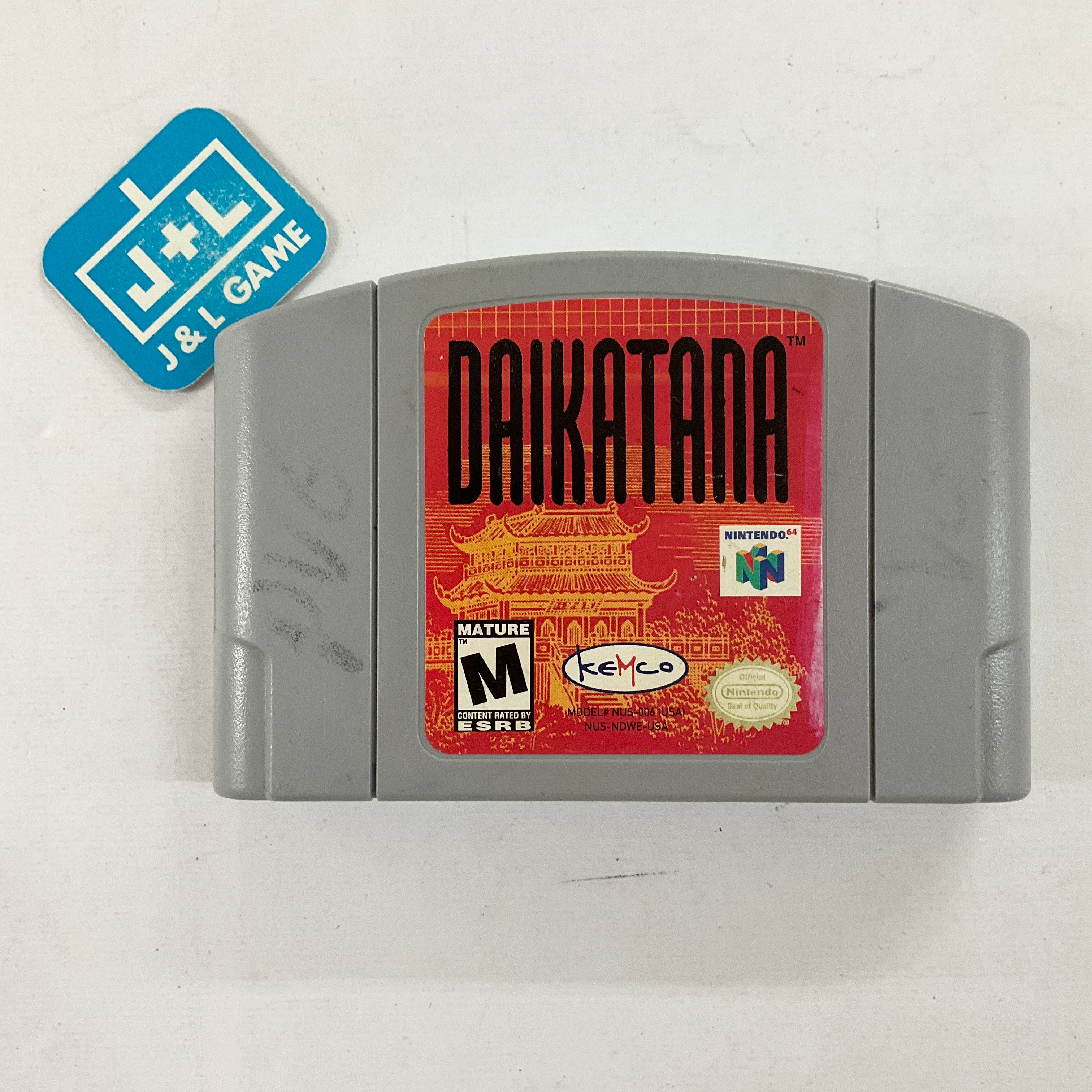 Daikatana - (N64) Nintendo 64 [Pre-Owned] Video Games Kemco   