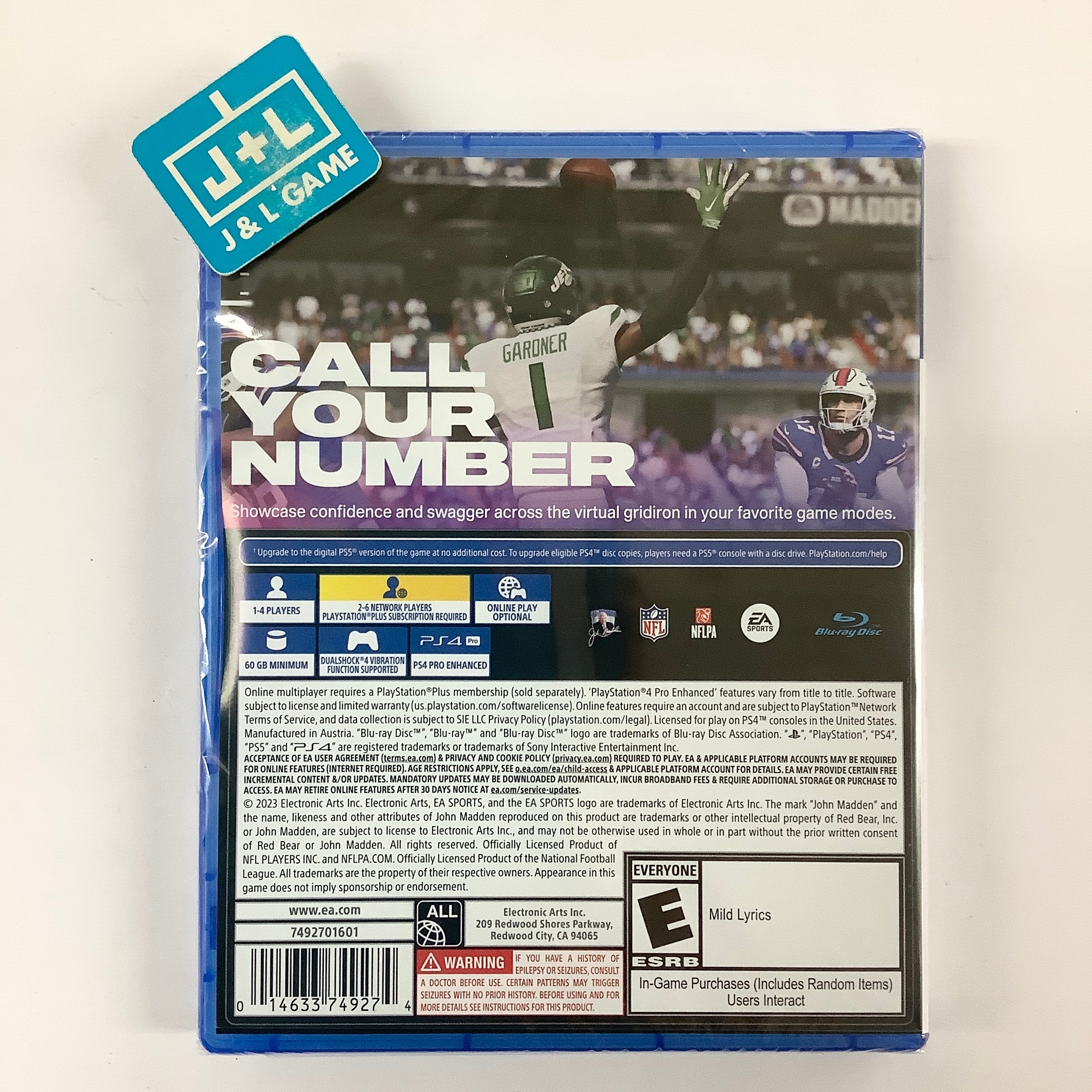 Madden NFL 24 - (PS4) PlayStation 4 Video Games Electronic Arts   