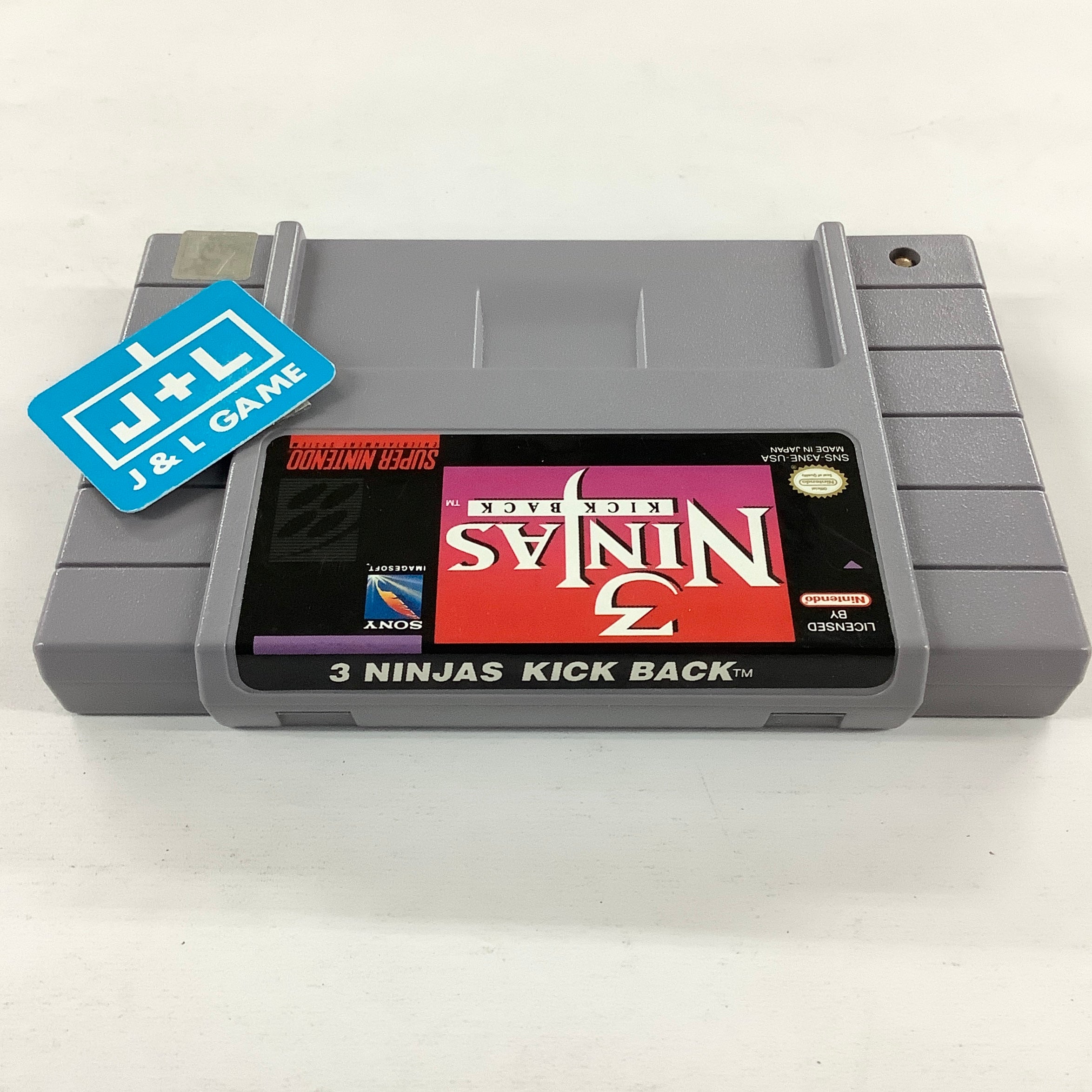 3 Ninjas Kick Back - (SNES) Super Nintendo [Pre-Owned] Video Games Sony Imagesoft   