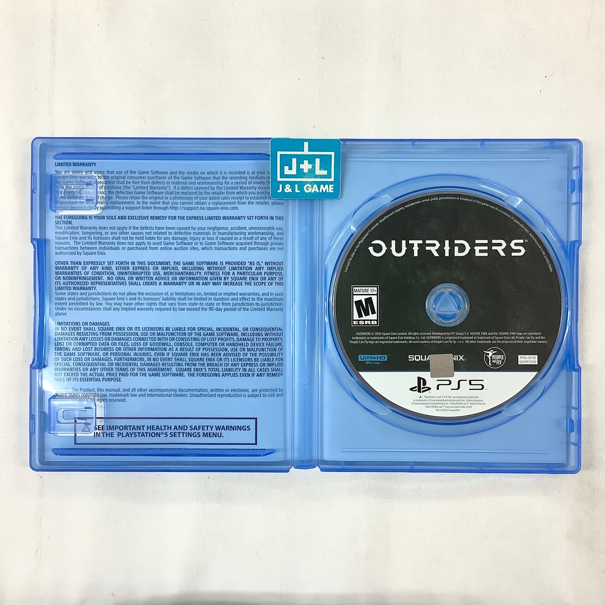 Outriders Day One Edition - (PS5) PlayStation 5 [Pre-Owned] Video Games Square Enix   