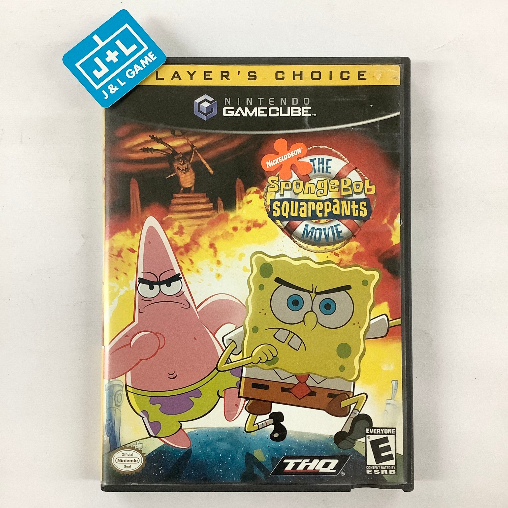 The SpongeBob SquarePants Movie (Player's Choice) - (GC) GameCube [Pre-Owned] Video Games THQ   