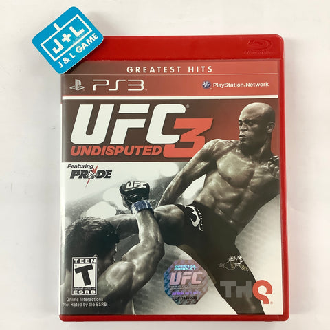 UFC Undisputed 3 (Greatest Hits) - (PS3) PlayStation 3 [Pre-Owned] Video Games THQ   