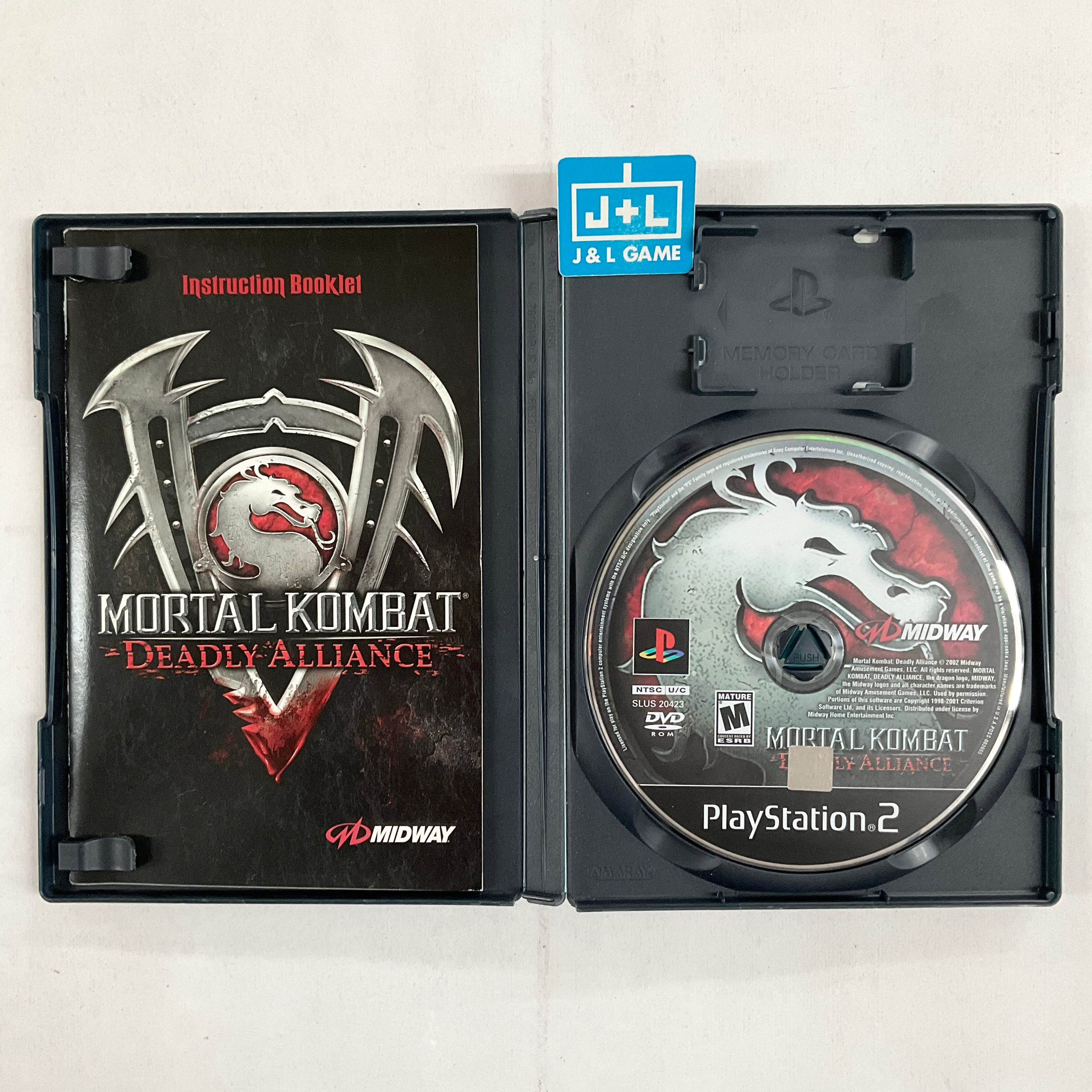 Mortal Kombat: Deadly Alliance - (PS2) PlayStation 2 [Pre-Owned] Video Games Midway   