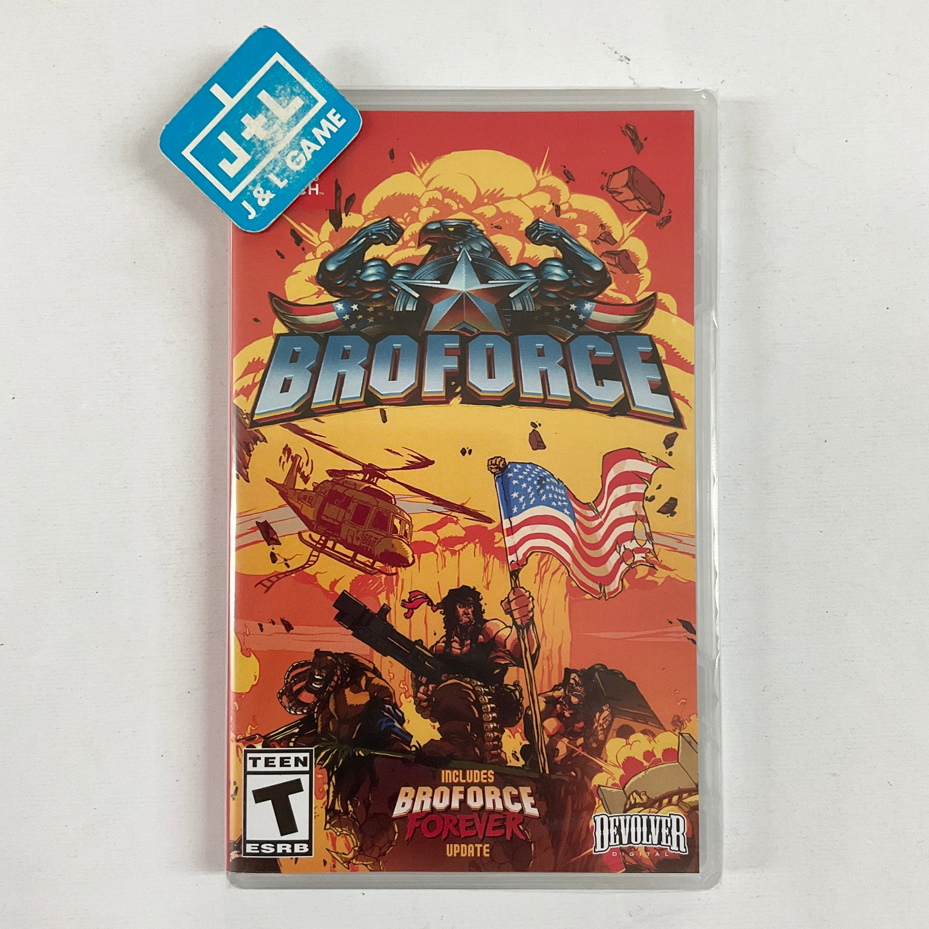 Broforce - (NSW) Nintendo Switch Video Games Devolver Digital   