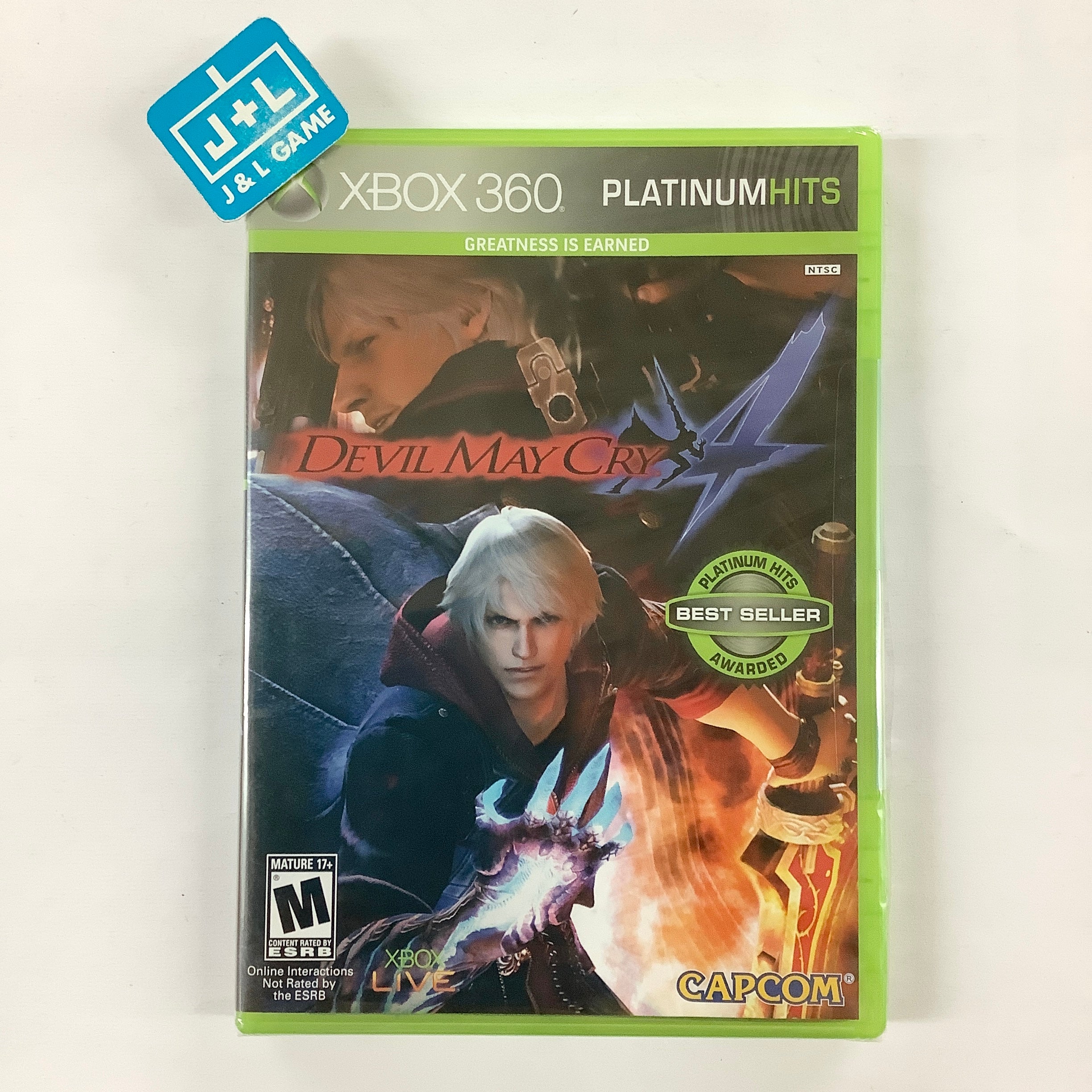 Devil May Cry 4 (Platinum Hits) - Xbox 360 | J&L Game