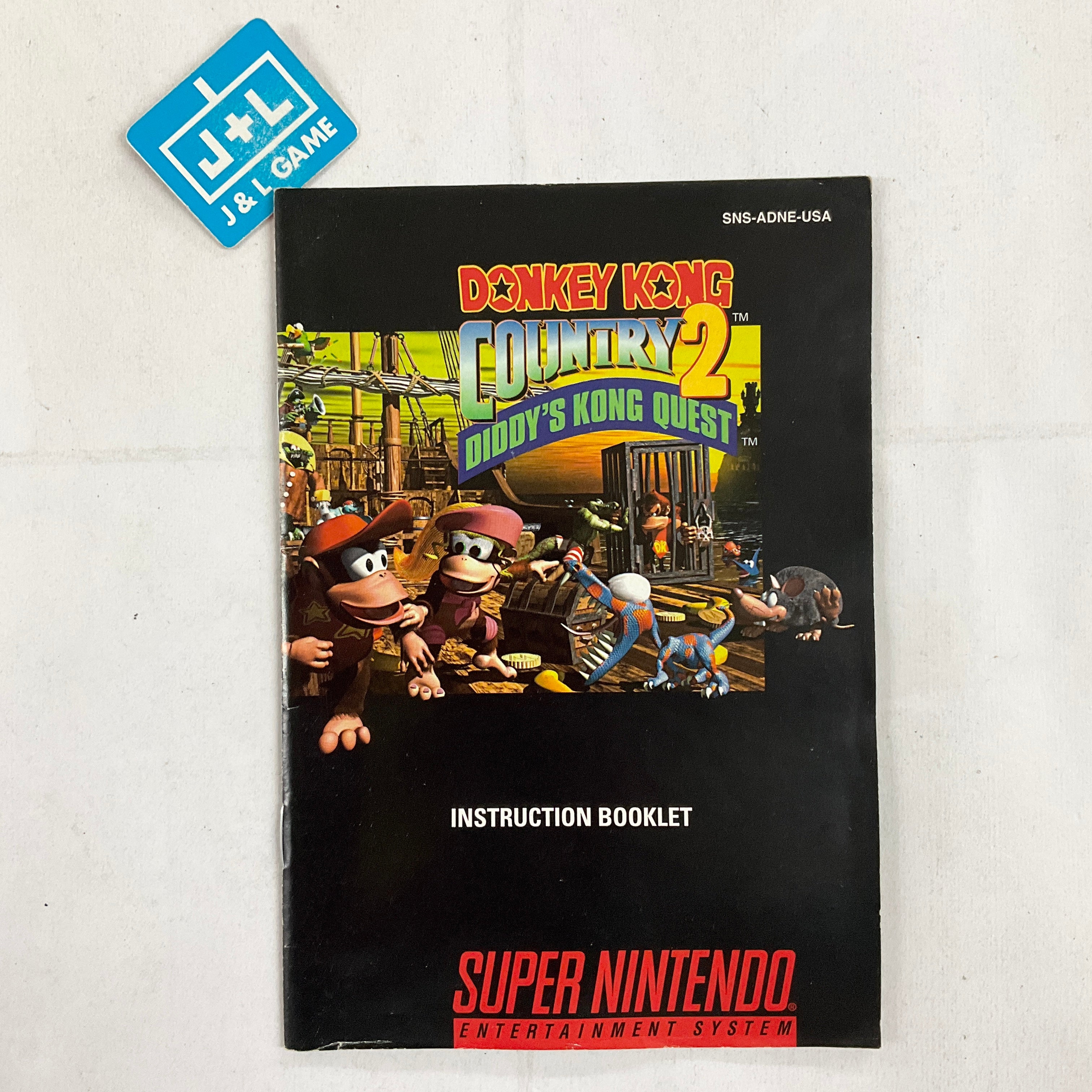 Donkey Kong Country 2: Diddy's Kong Quest - (SNES) Super Nintendo [Pre-Owned] Video Games Nintendo   