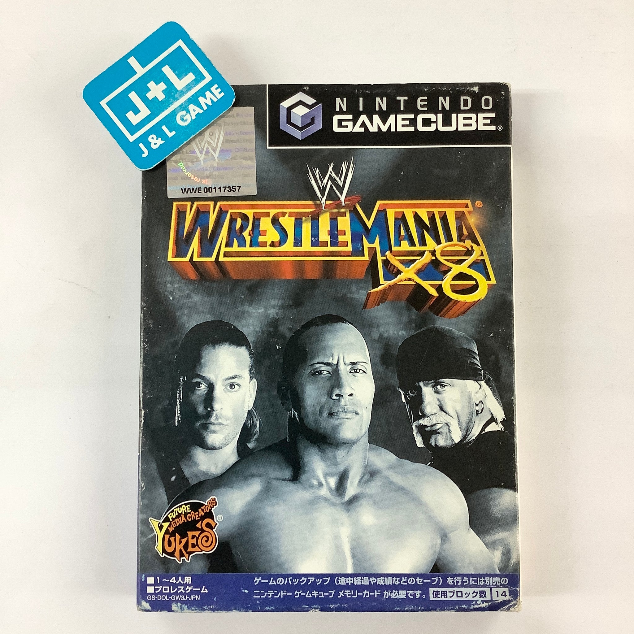 WWE WrestleMania X8 - (GC) GameCube [Pre-Owned] (Japanese Import) Video Games THQ   